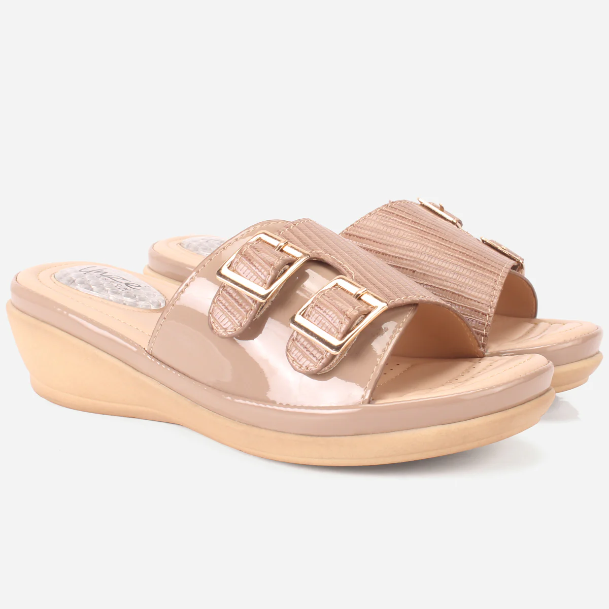 Women "TEOM" Comfort Open Toe Slippers - Image 2