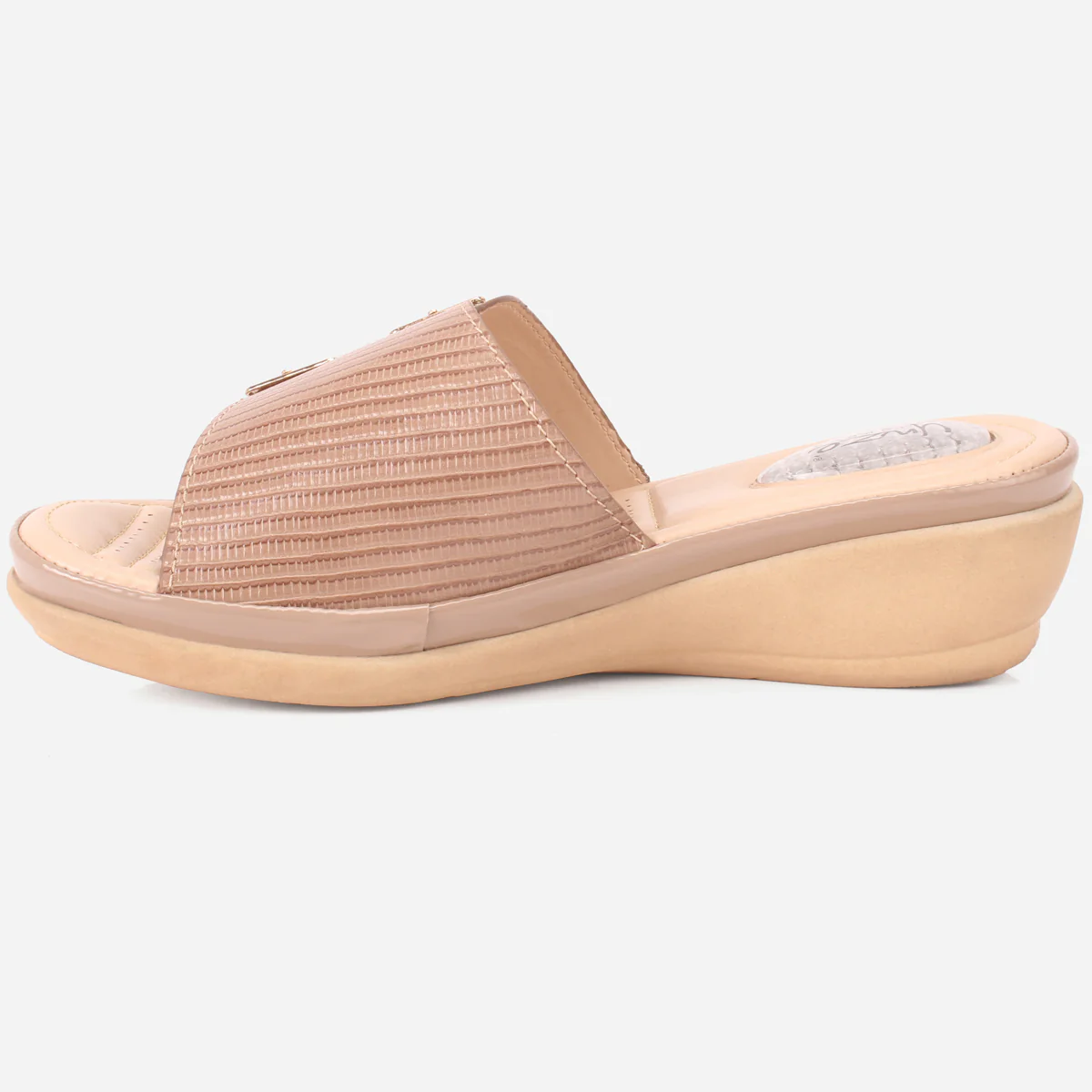Women "TEOM" Comfort Open Toe Slippers - Image 3