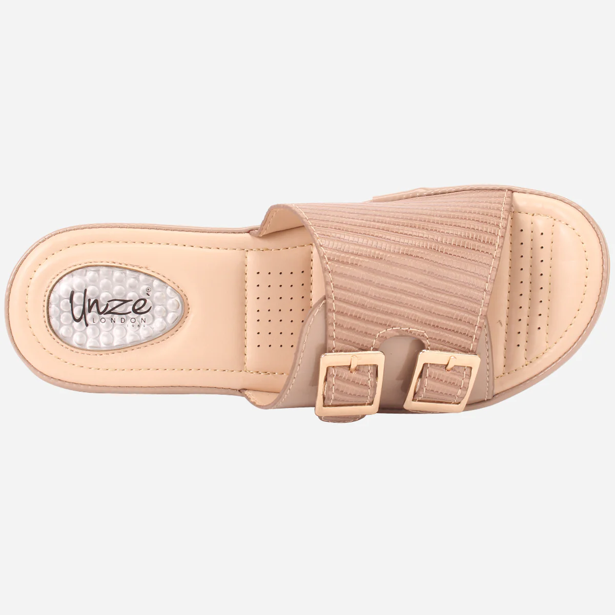 Women "TEOM" Comfort Open Toe Slippers - Image 4