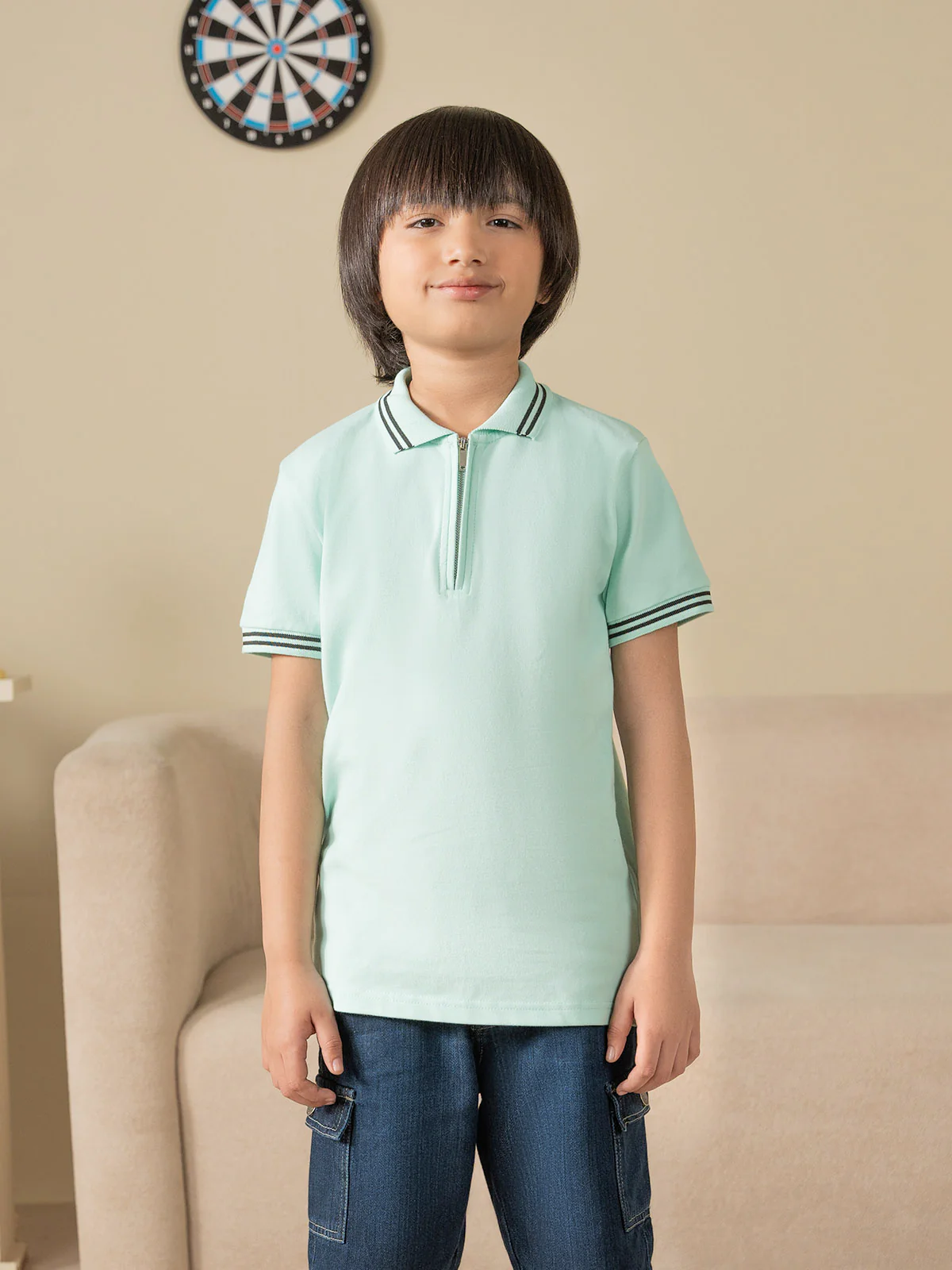 "LAYTON" Regular Fit Pique Polo Shirt