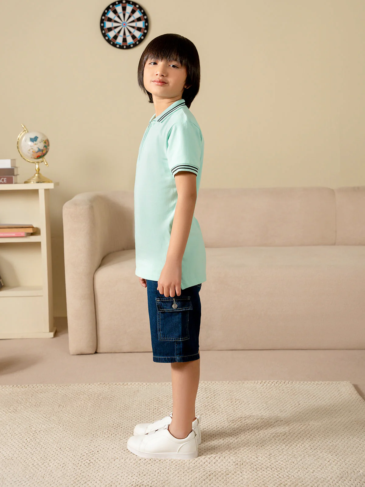 "LAYTON" Regular Fit Pique Polo Shirt - Image 3