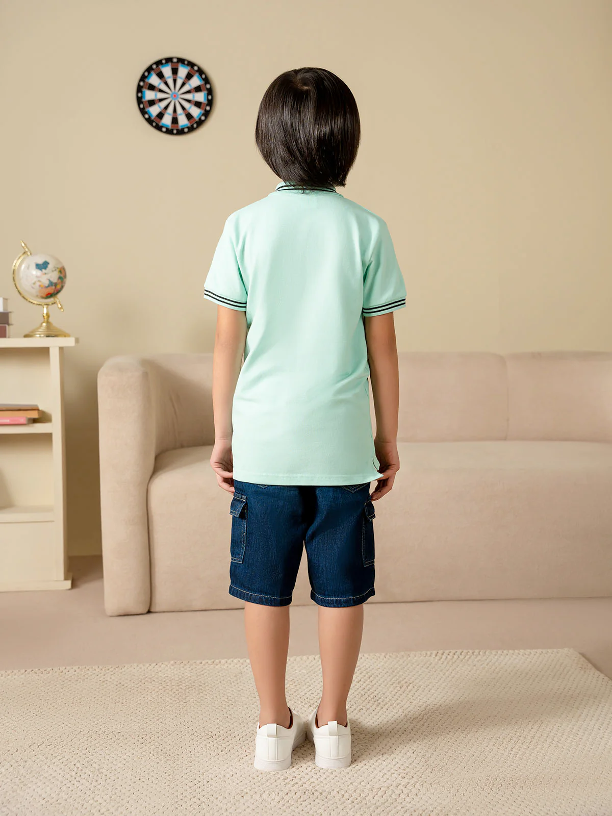 "LAYTON" Regular Fit Pique Polo Shirt - Image 5