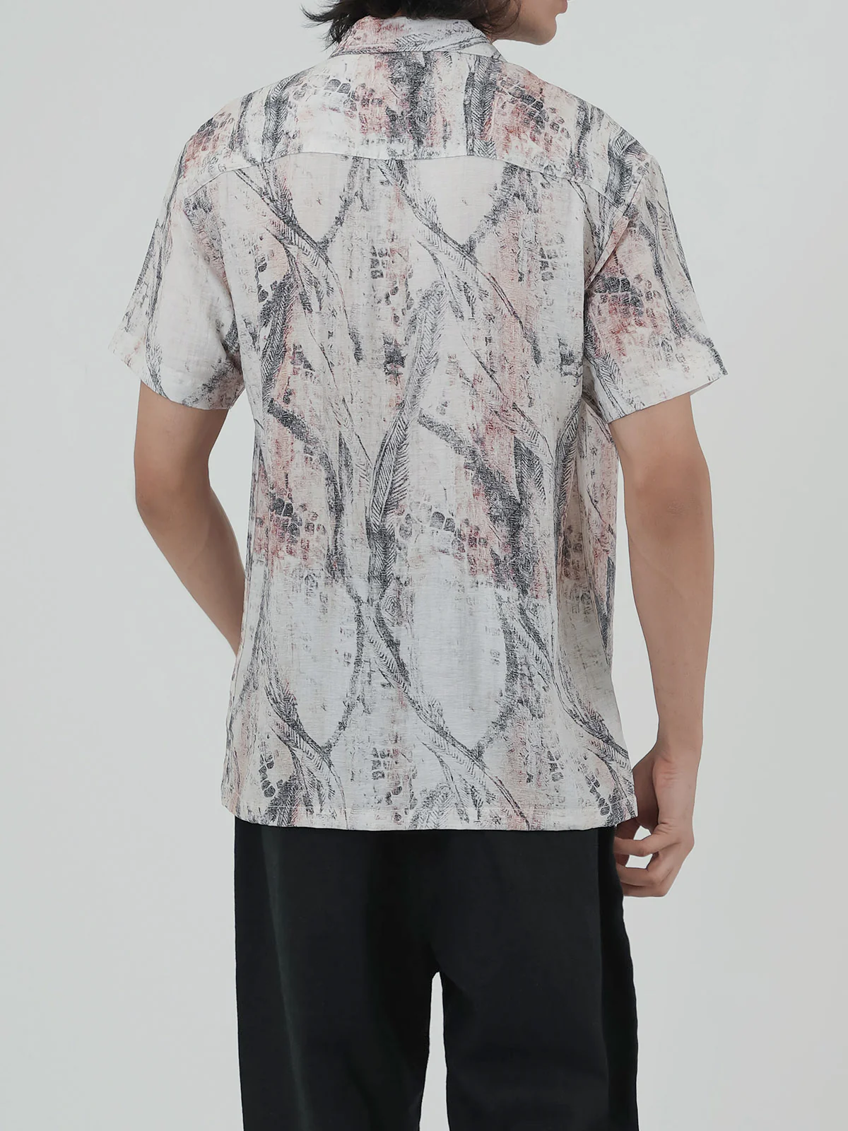 "LIANG" Printed Regular Fit Casual Shirt - Image 6