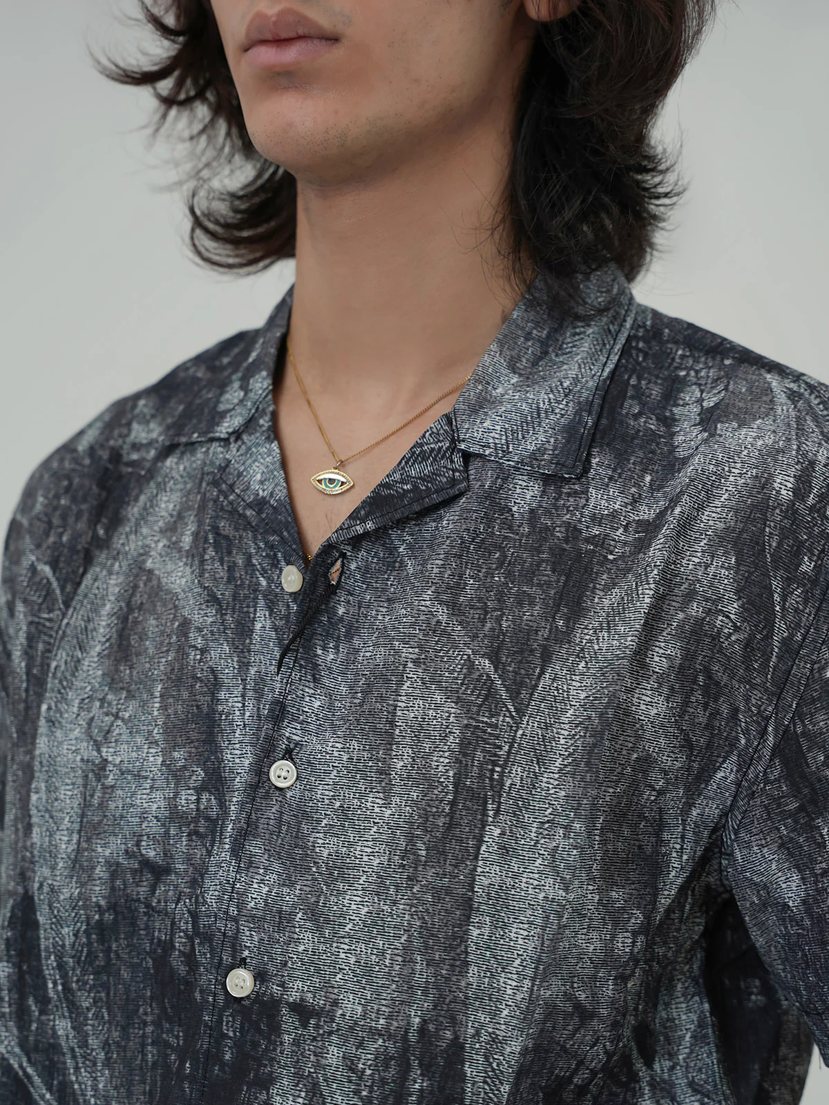 "LIANG" Printed Regular Fit Casual Shirt - Image 5