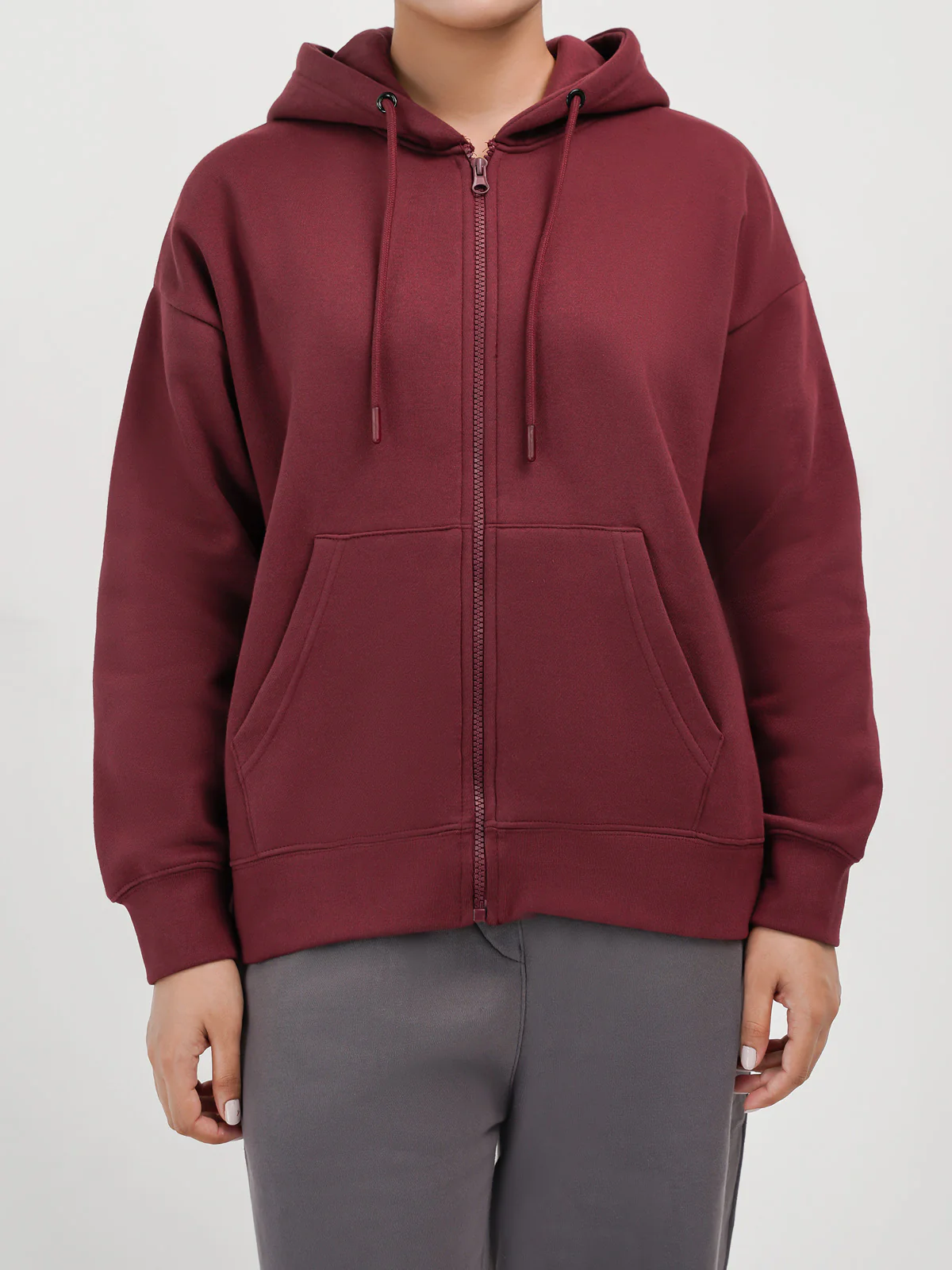 "LIBRINA" Casual Fleece Hoodie - Image 2