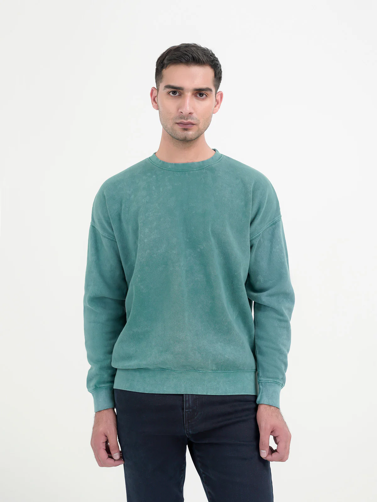"LINUX" Casual Crew Neck Sweatshirt - Image 2