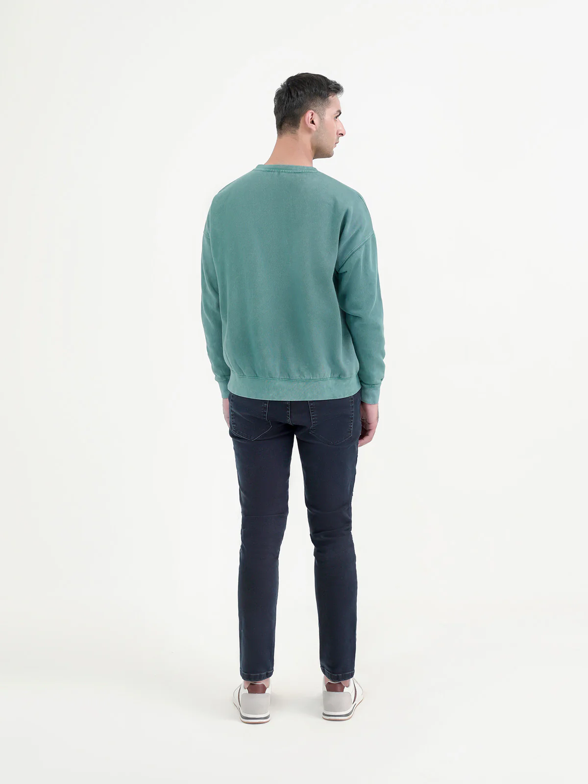 "LINUX" Casual Crew Neck Sweatshirt - Image 5