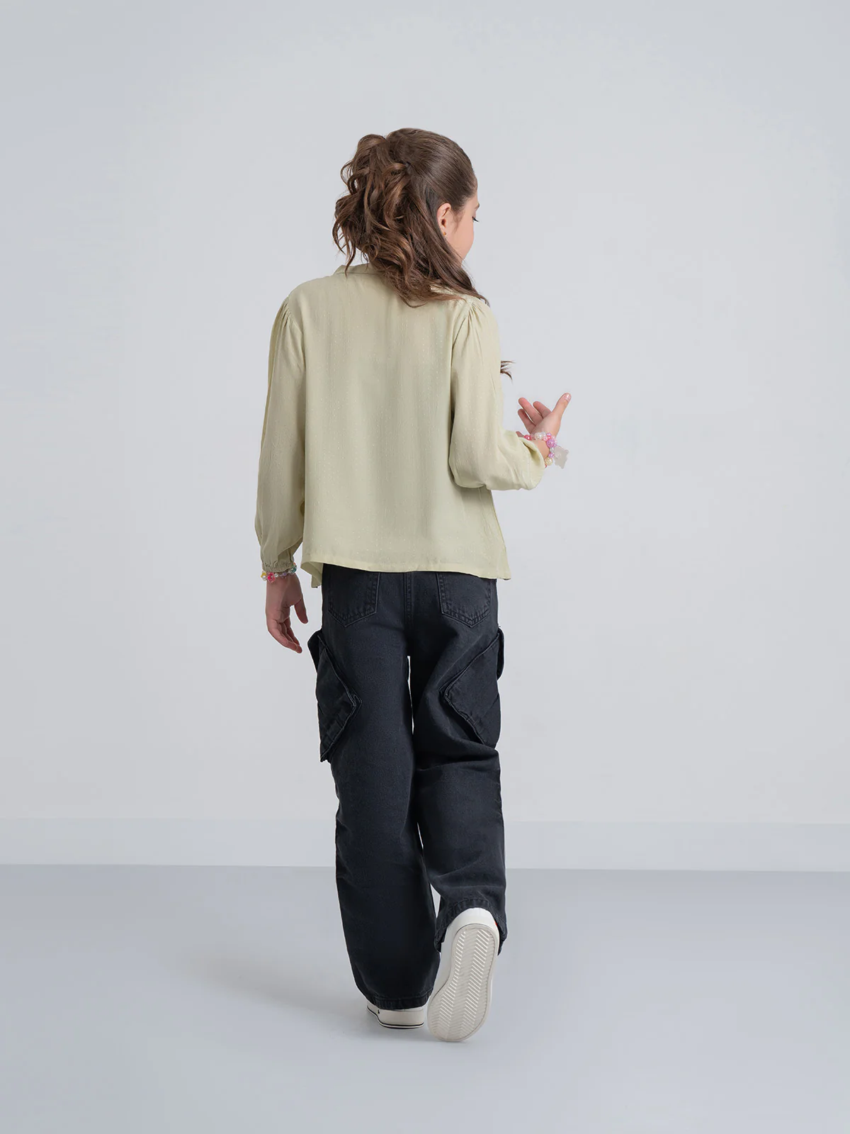 "LONATO" Regular Fit Cotton Top - Image 4
