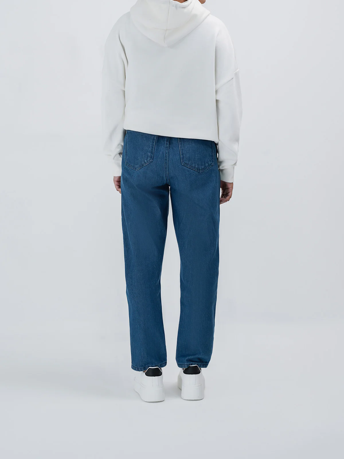 "LYNX" Casual Mom Fit Denim Pant - Image 4