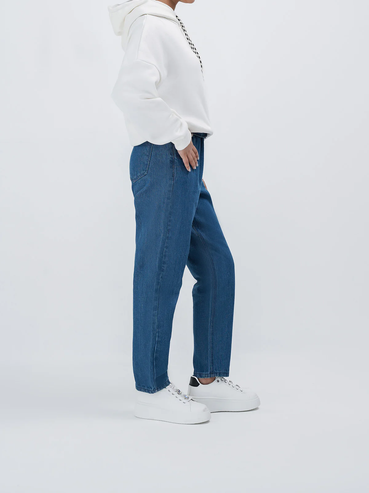 "LYRA" Paper Bag fir Denim Pant - Image 3