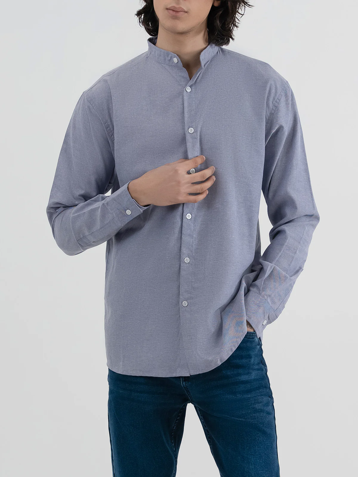 "MABEL" Regular Fit Cotton Casual Shirt