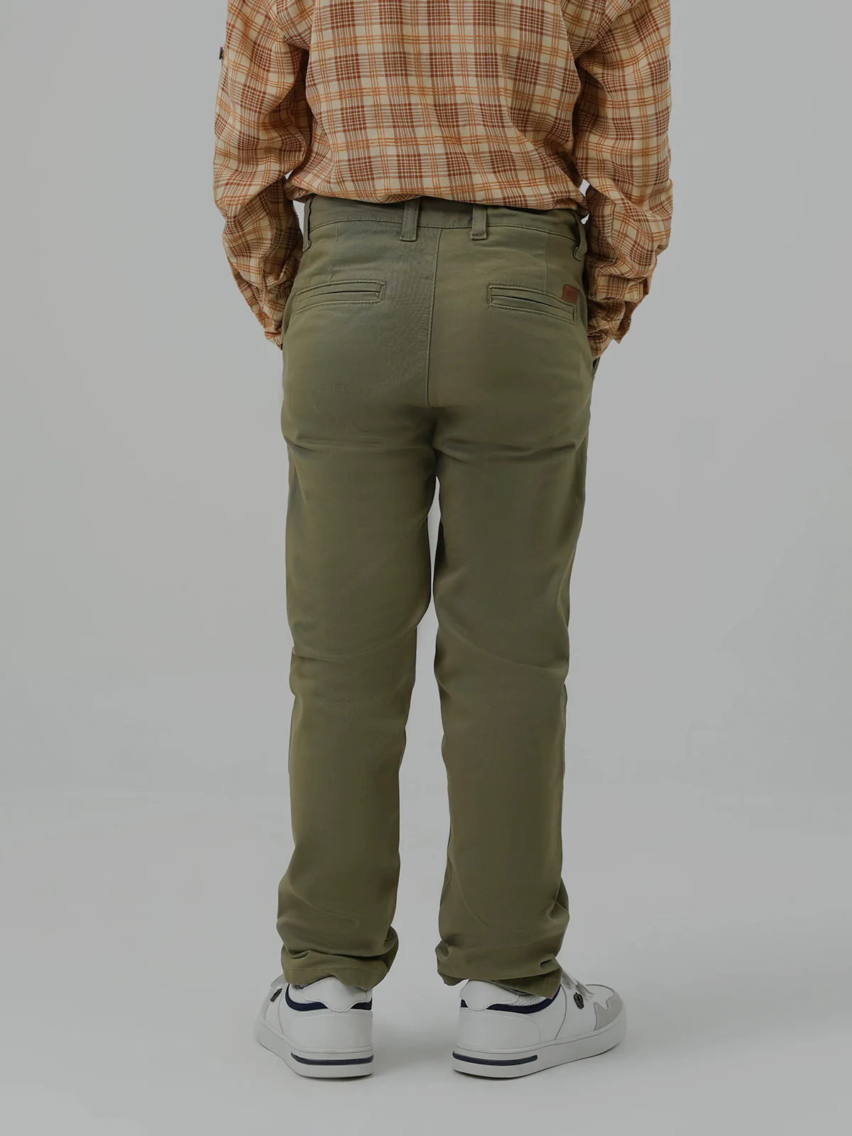 "MAHLER" Classic Slim Fit Twill Chino - Image 4
