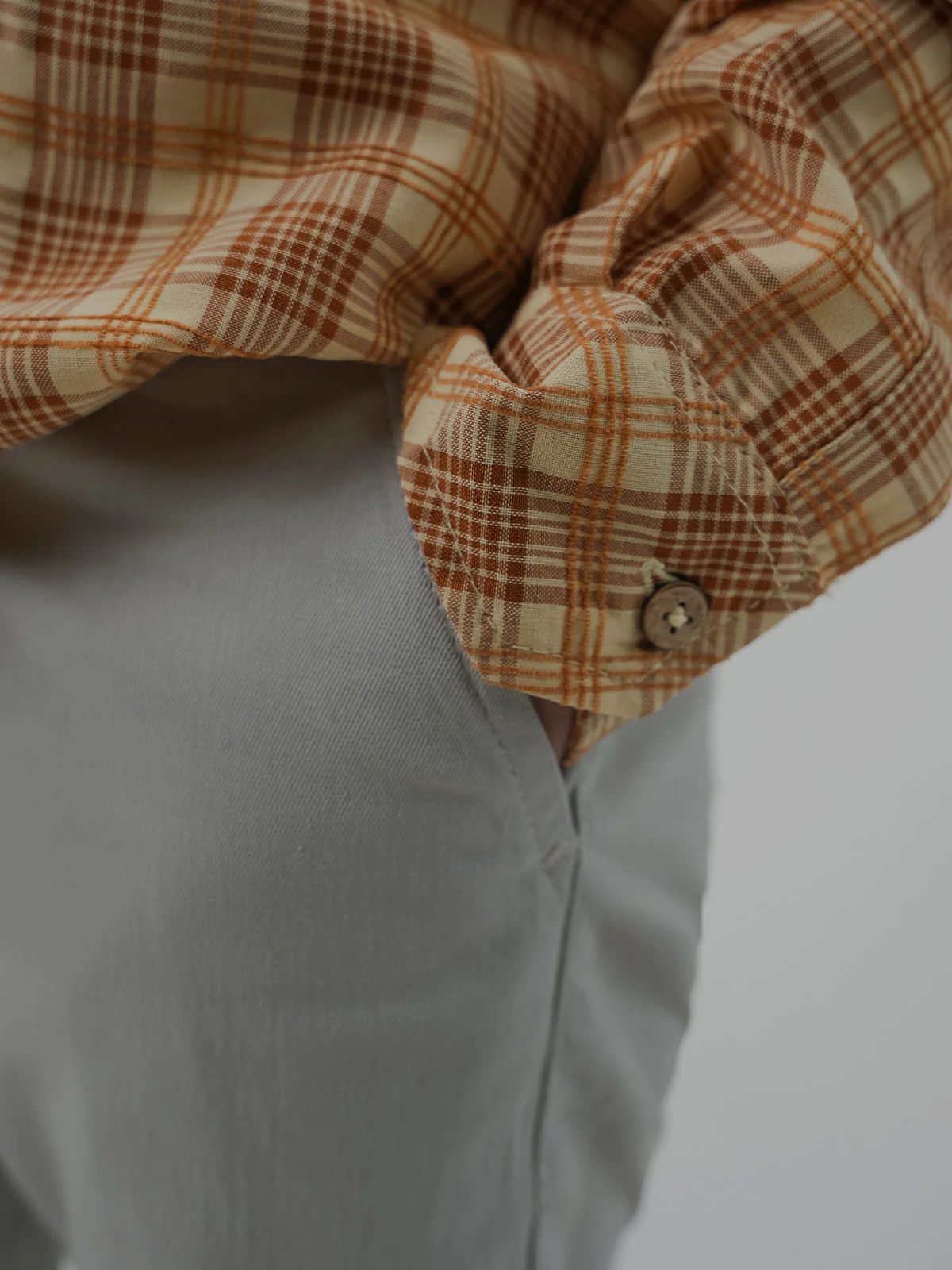 "MAHLER" Classic Slim Fit Twill Chino - Image 3