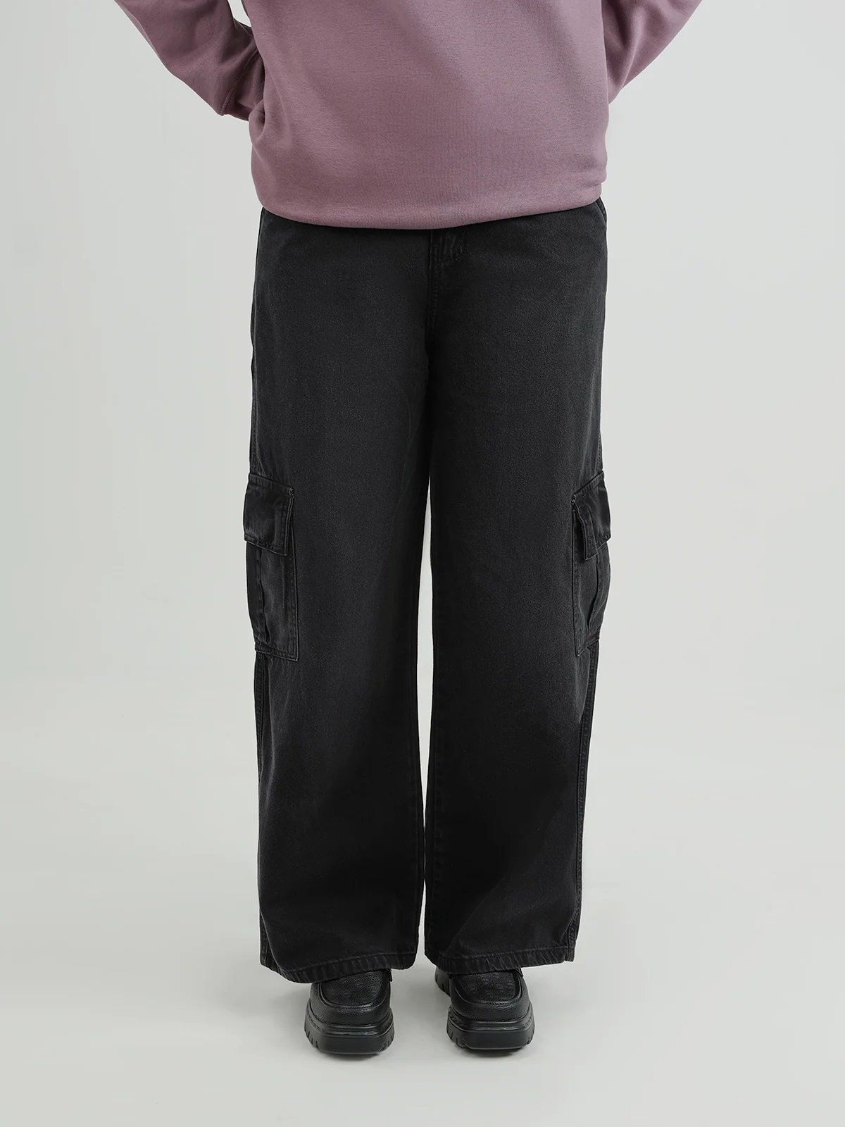 "MAIANO" Casual  Cargo Fit Denim Pant