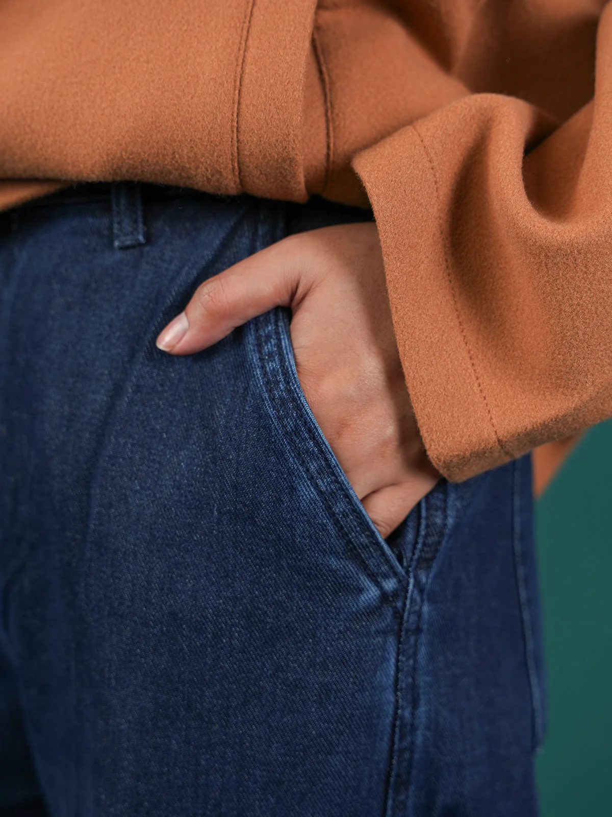 "MAIANO" Casual  Cargo Fit Denim Pant - Image 3
