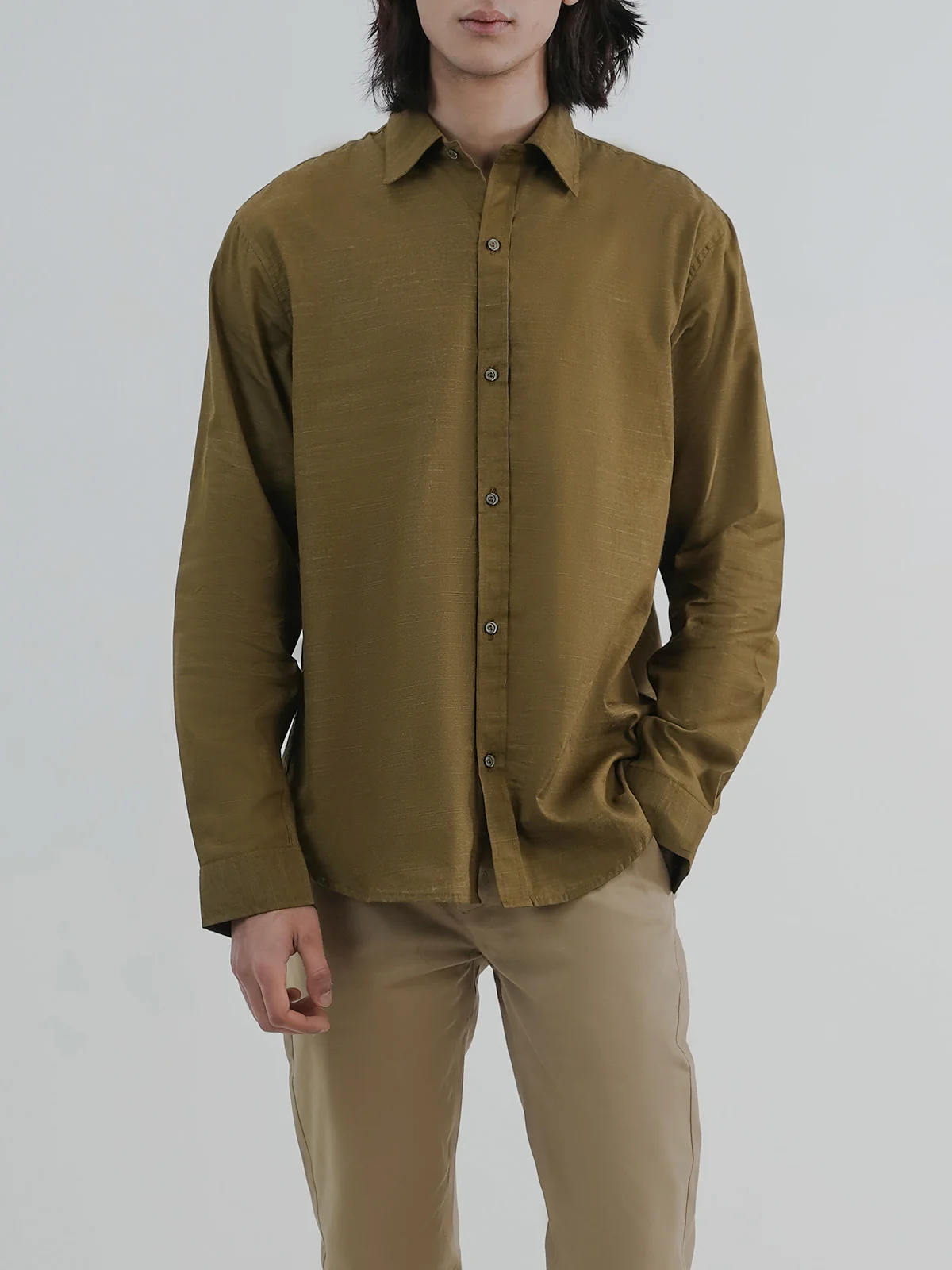 "MAISIE" Regular Fit Cotton Casual Shirt - Image 2