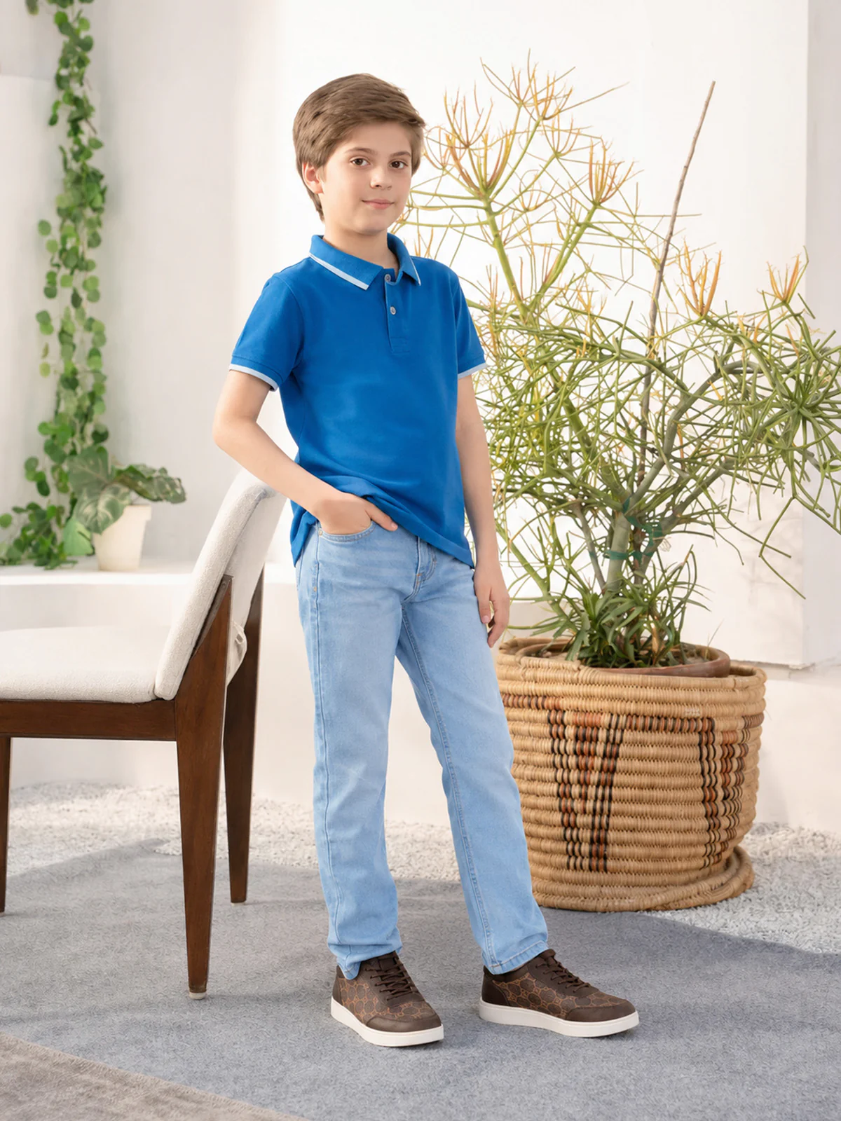 "MAIZE" Slim Fit Denim Pant - Image 2
