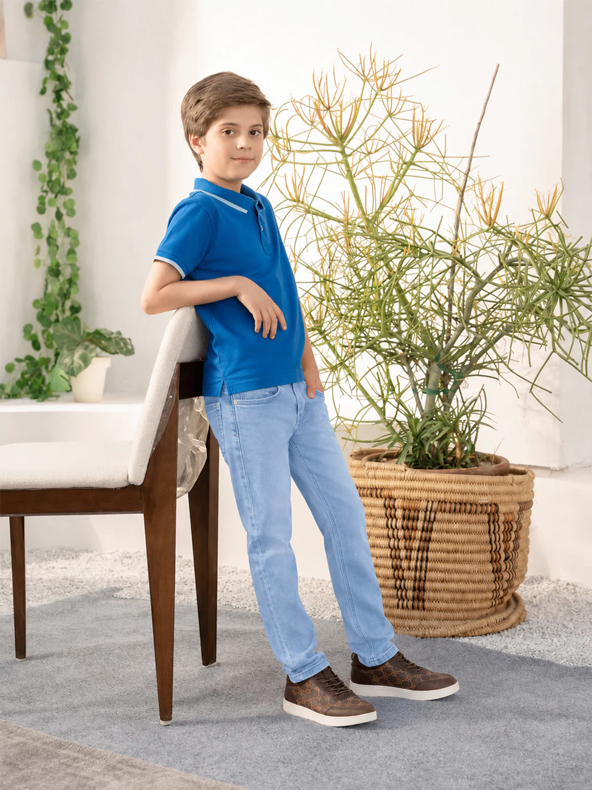 "MAIZE" Slim Fit Denim Pant - Image 3