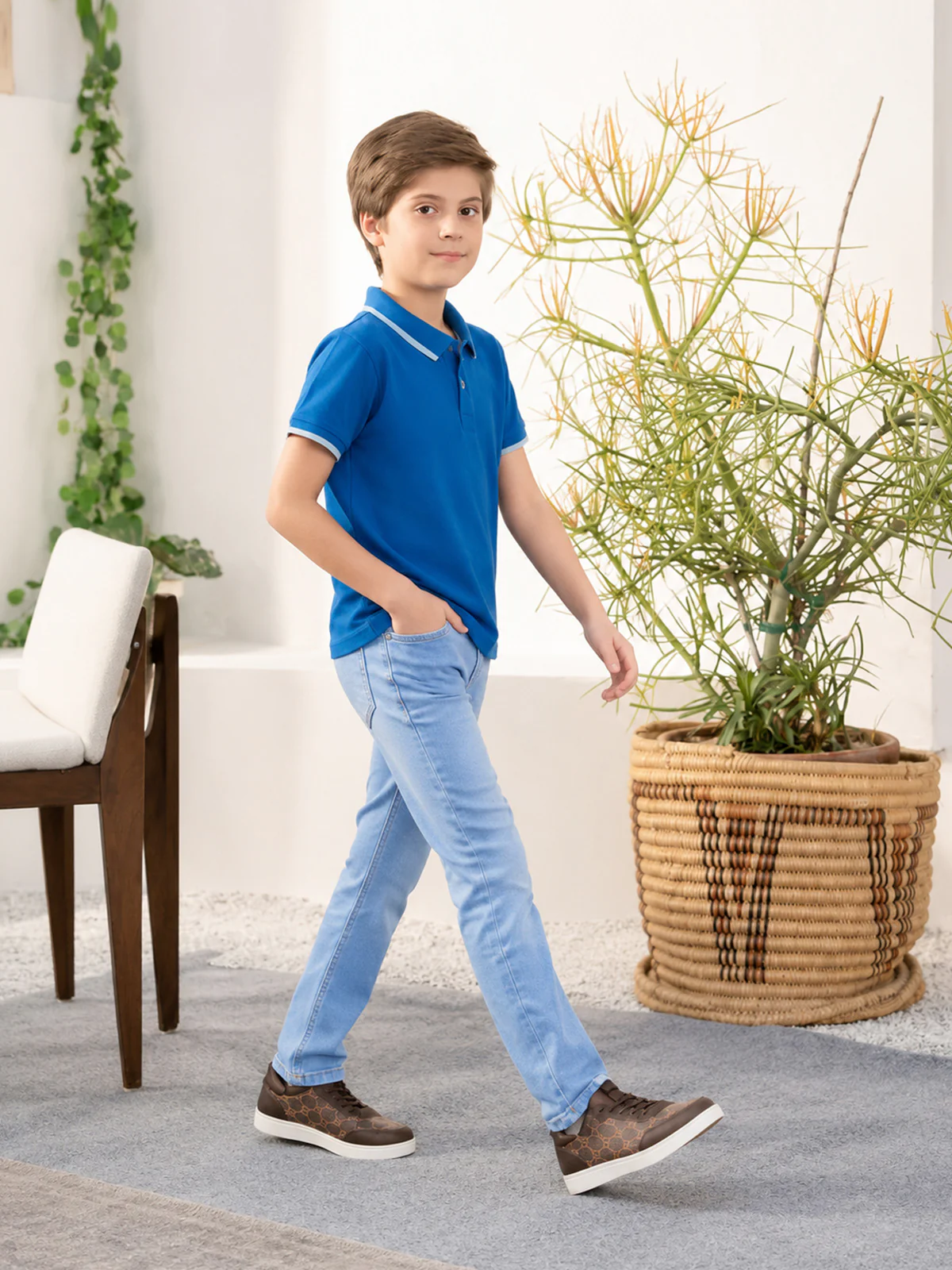 "MAIZE" Slim Fit Denim Pant - Image 4