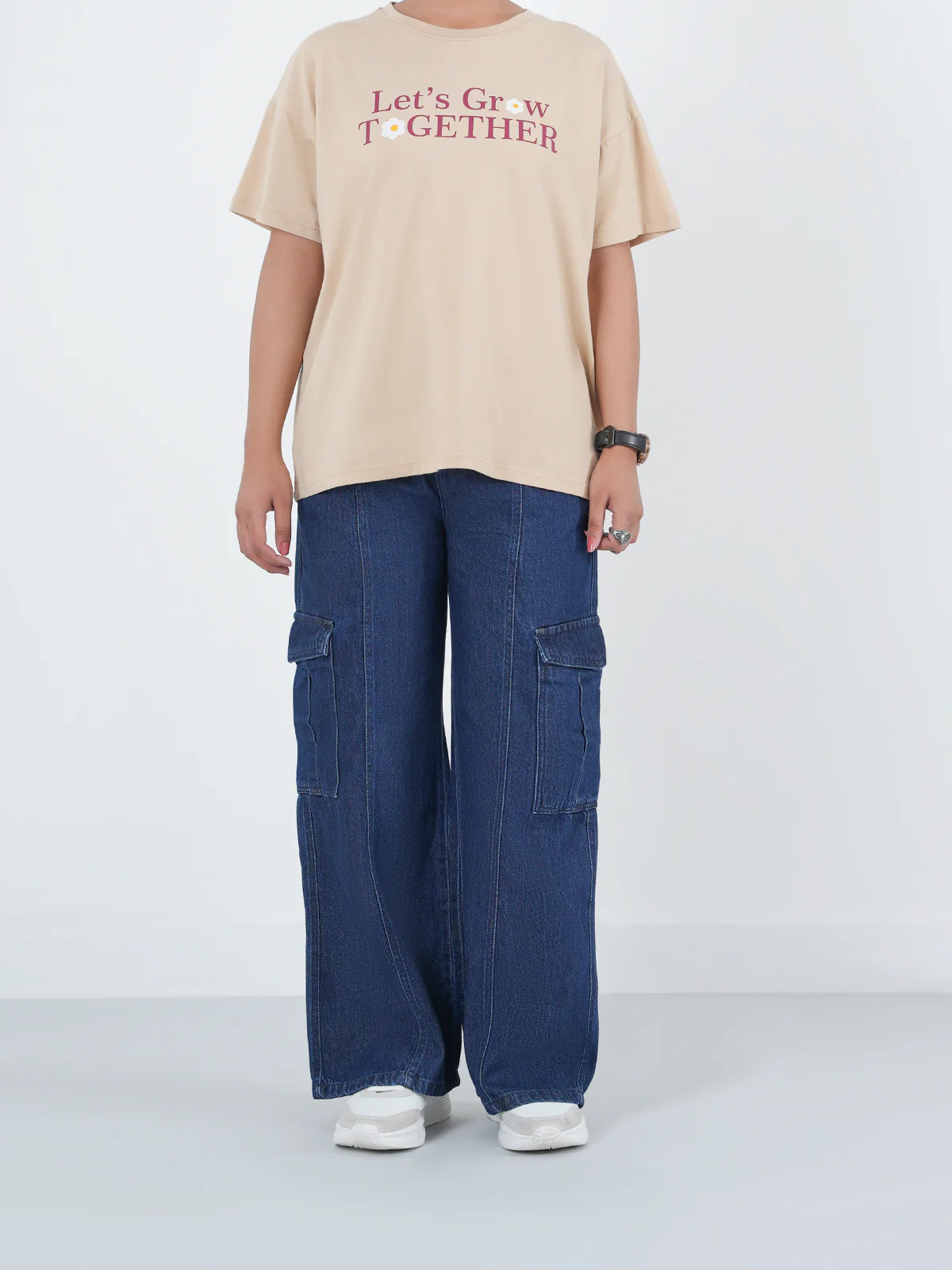 "MALISE" Graphic Regular Fit T-Shirt