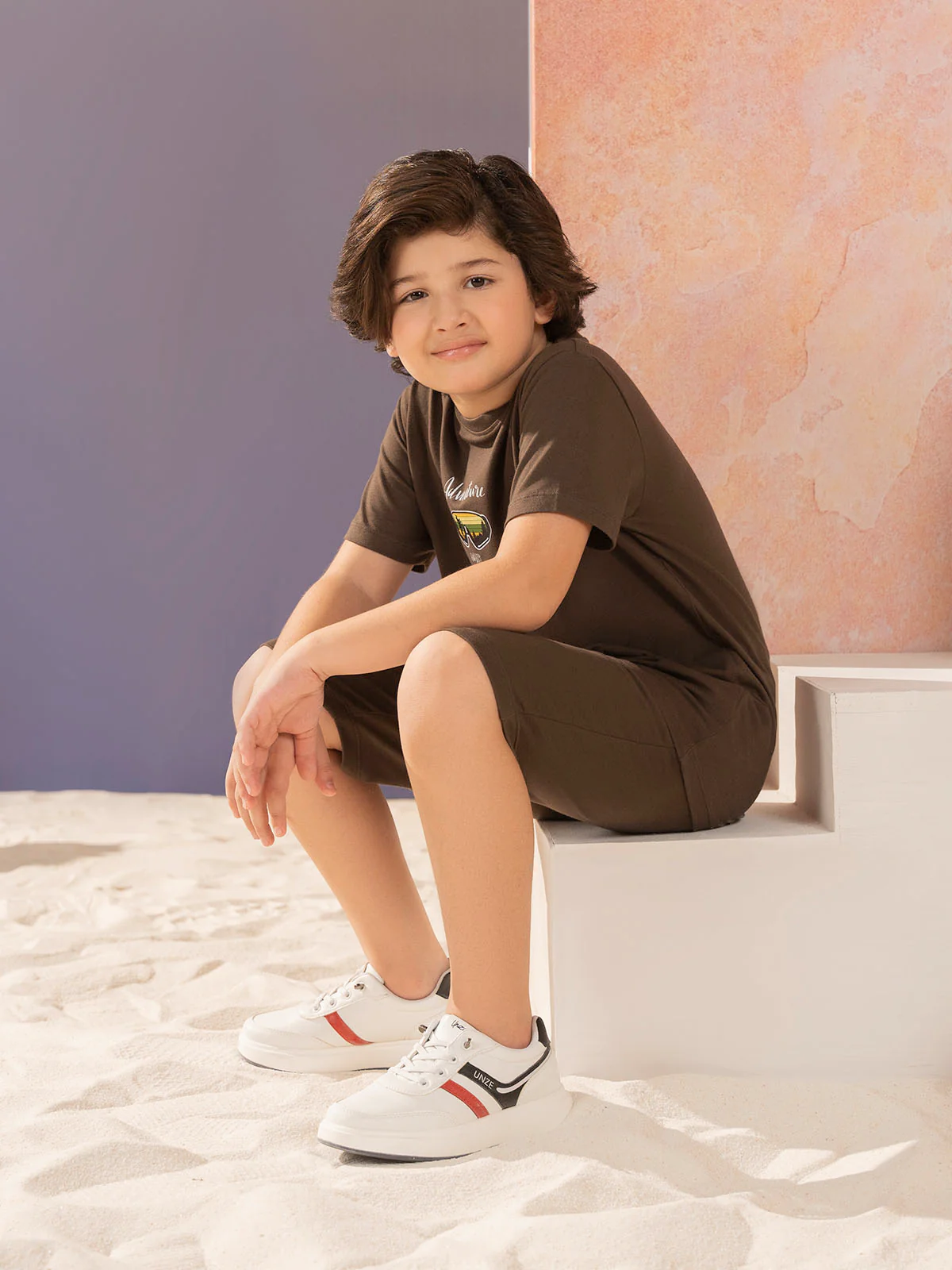 "MALTI" Graphic Regular Fit Co Ord Set - Image 4