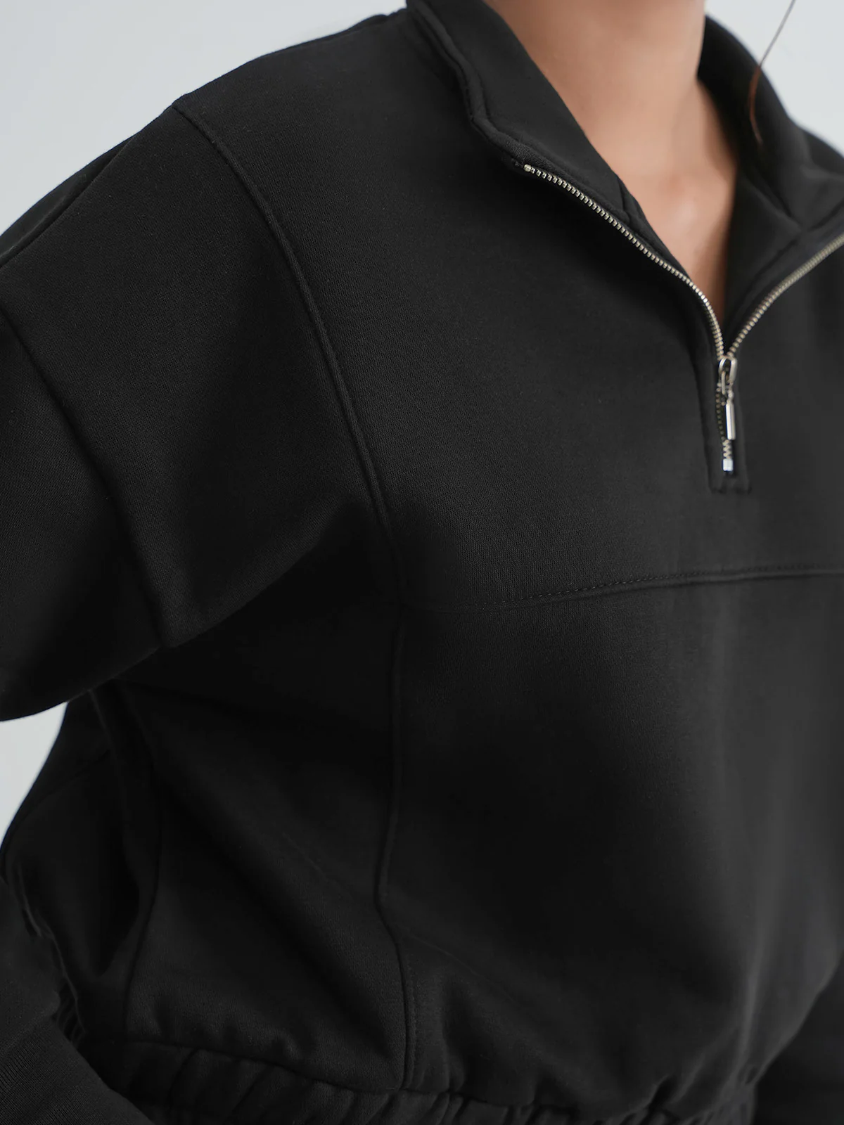 "MAPELAI" Cozy Basic Fleece Track Suit - Image 3