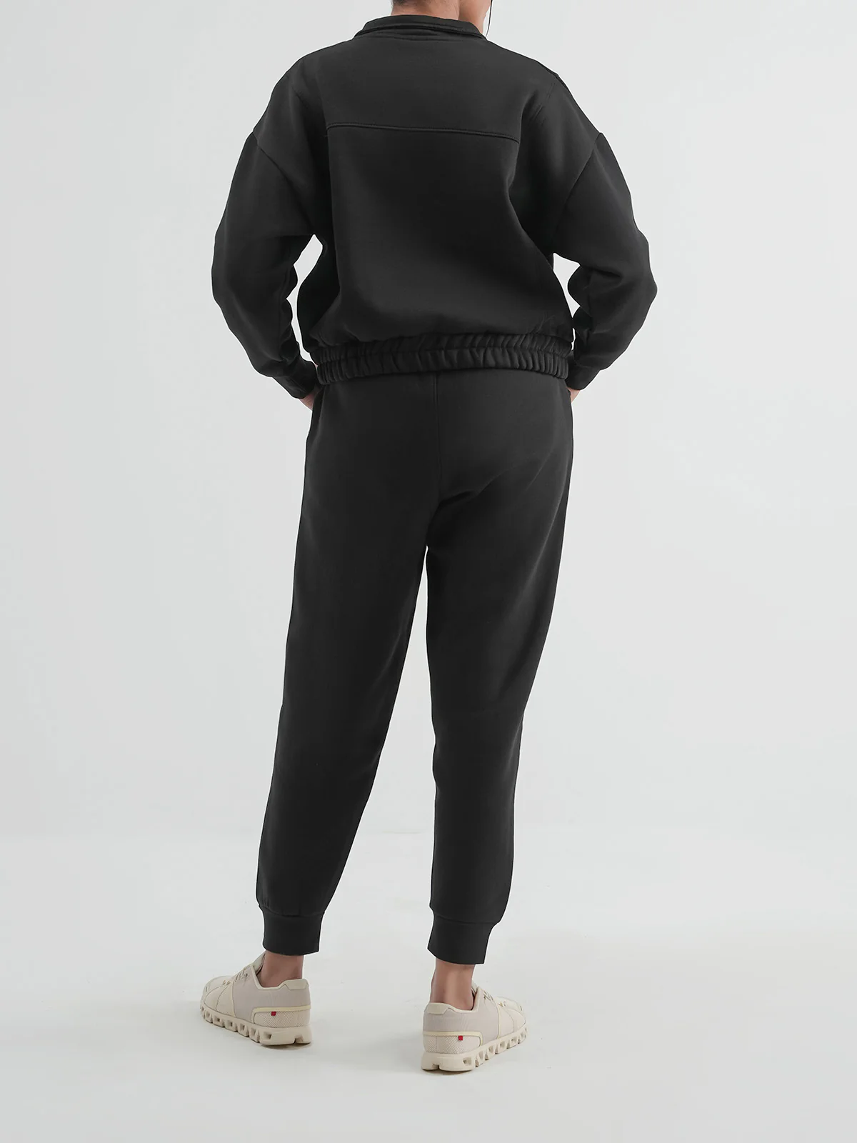 "MAPELAI" Cozy Basic Fleece Track Suit - Image 4
