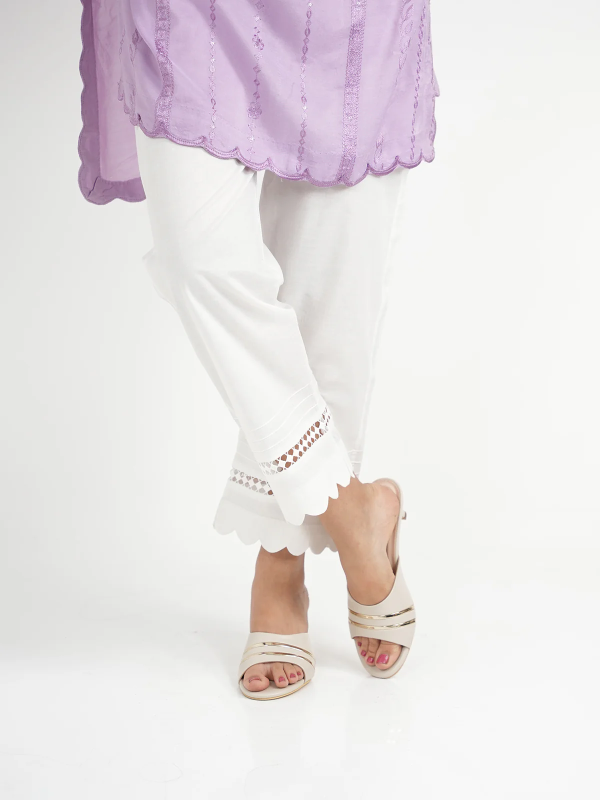 "MAYU" Straight Cambric Trouser - Image 3