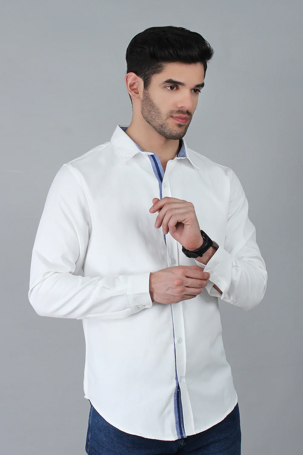 Men's "LIAM" Tri-Blend Short Sleeve Track Shirt - Image 2