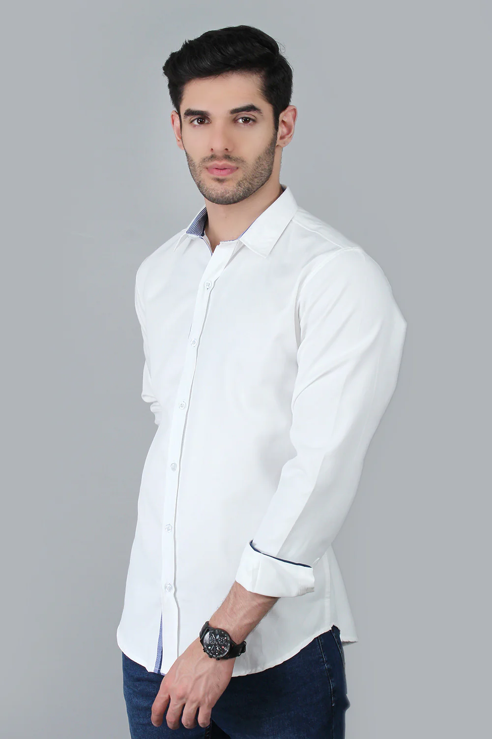 Men's "LIAM" Tri-Blend Short Sleeve Track Shirt - Image 4