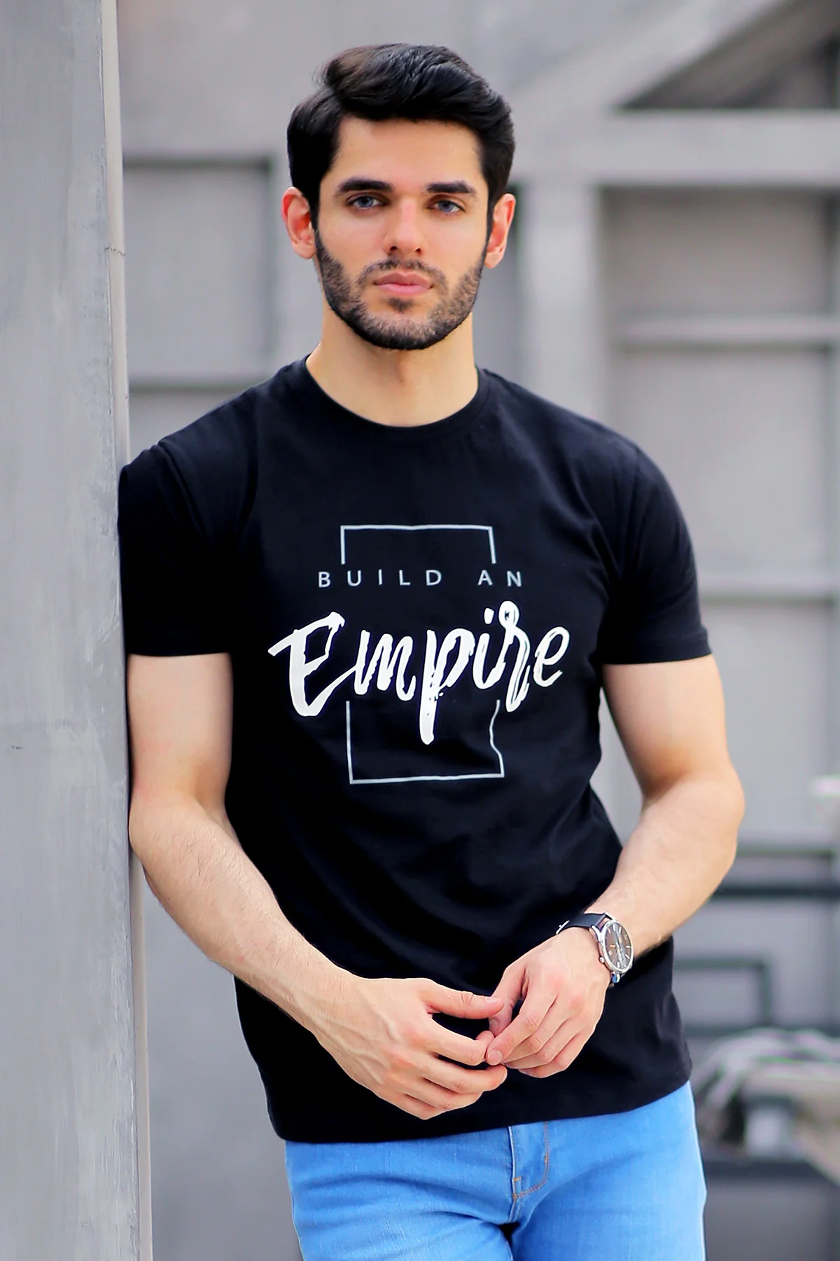 Mens "VESILE" Crew Neck Summer T-Shirt