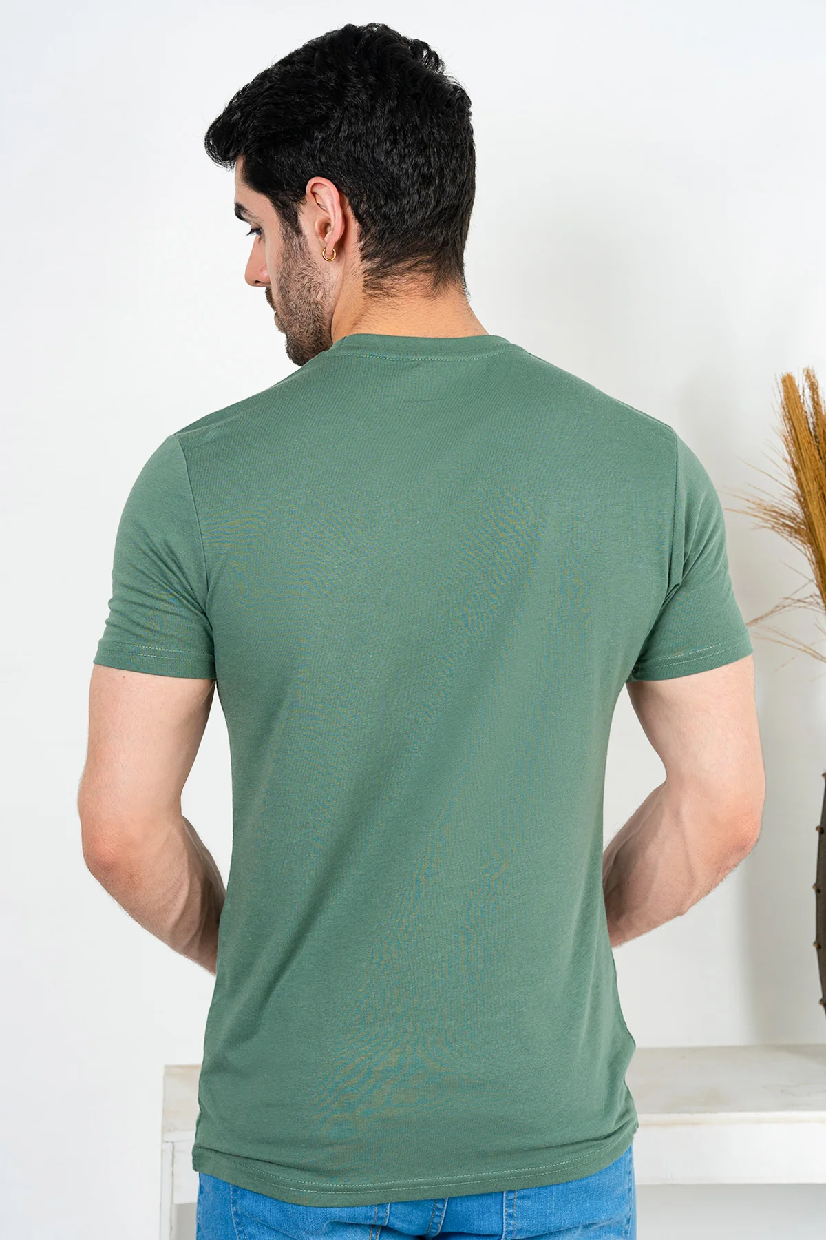 Mens "ZEHRA" Migxy Graphic Casual T Shirt - Image 4