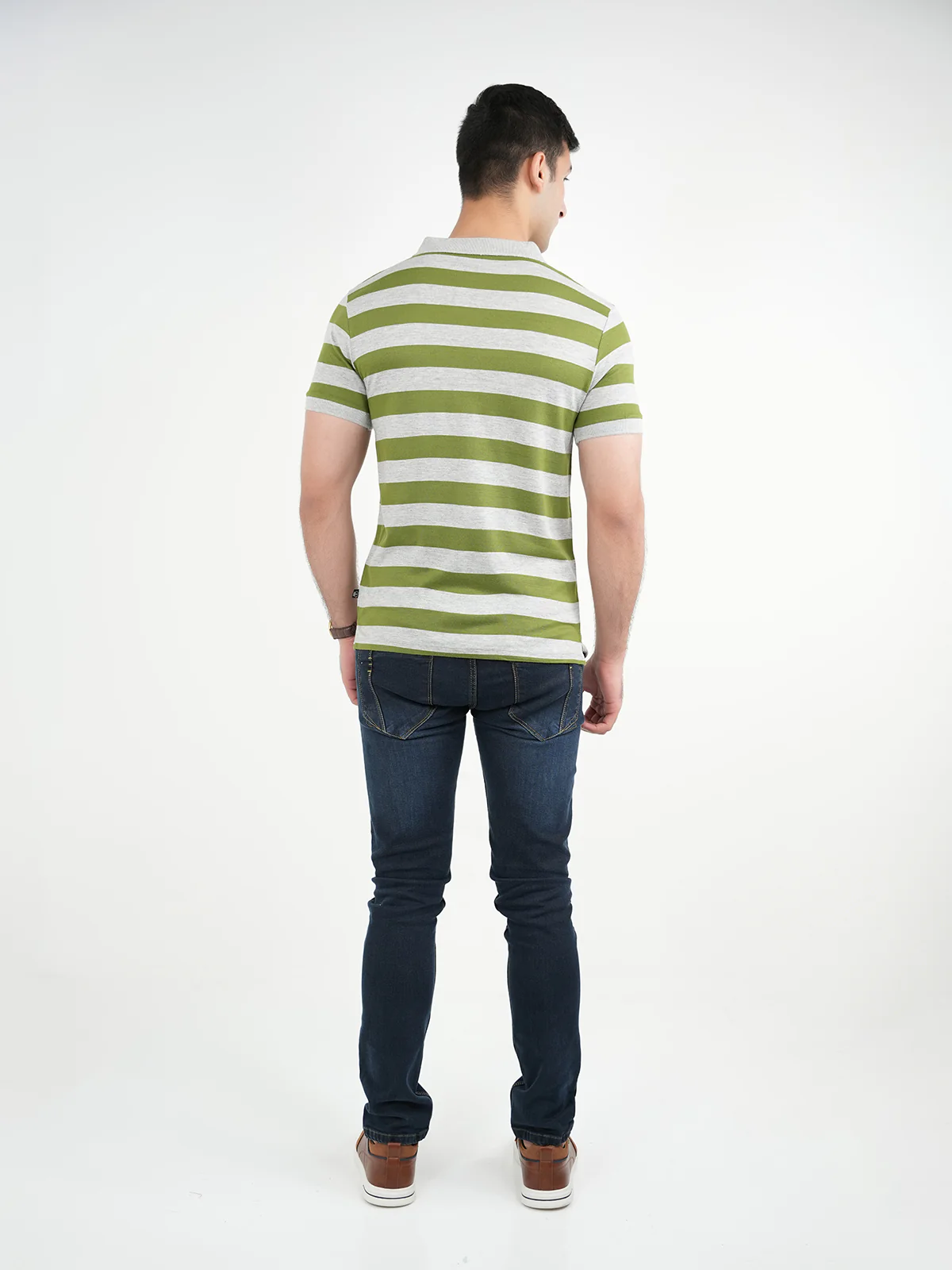 "MEABH" Summer Slim Fit Polo Shirt - Image 4