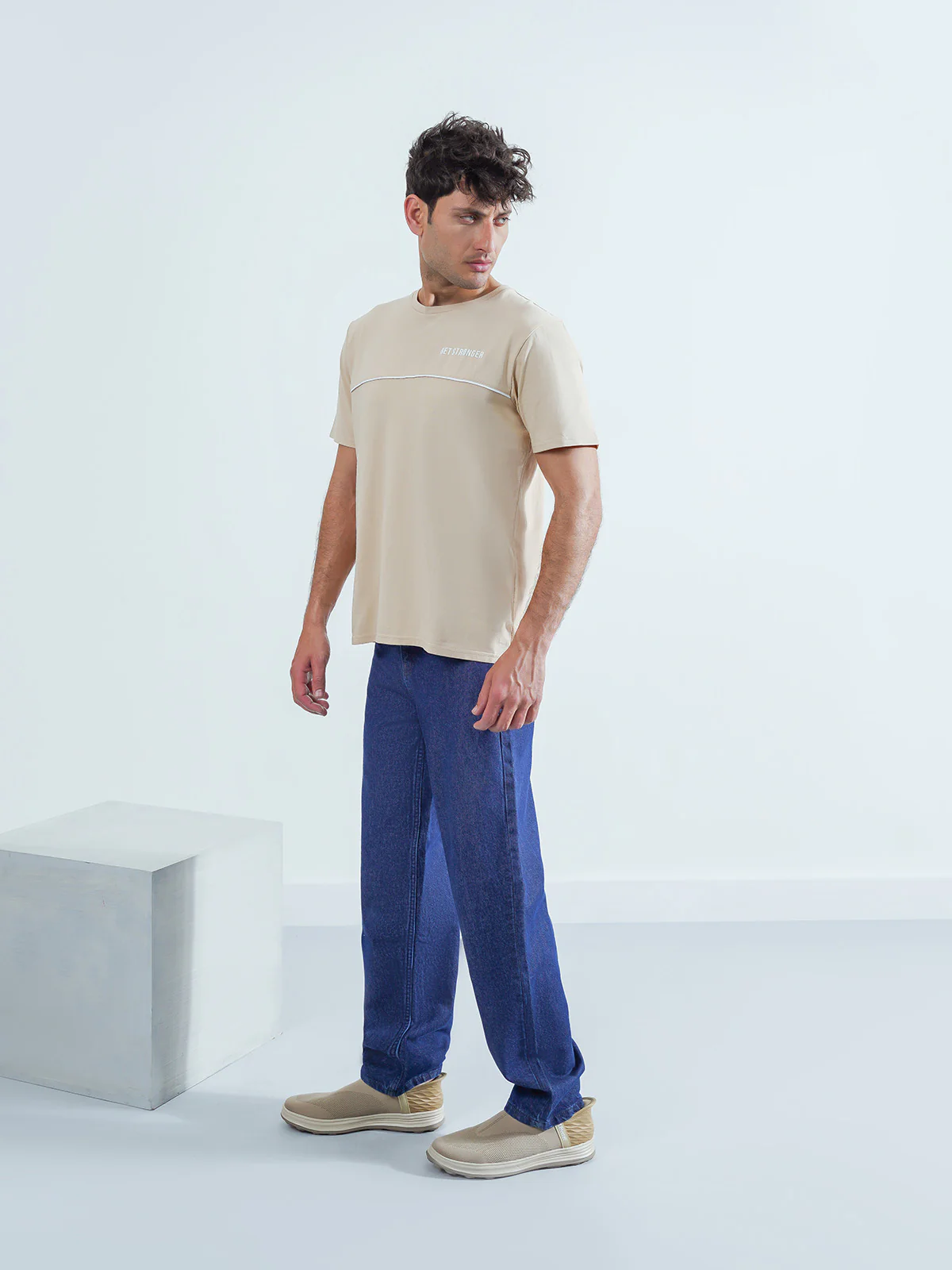 "MEGHAN" Casual Slouchy Fit Jeans - Image 3