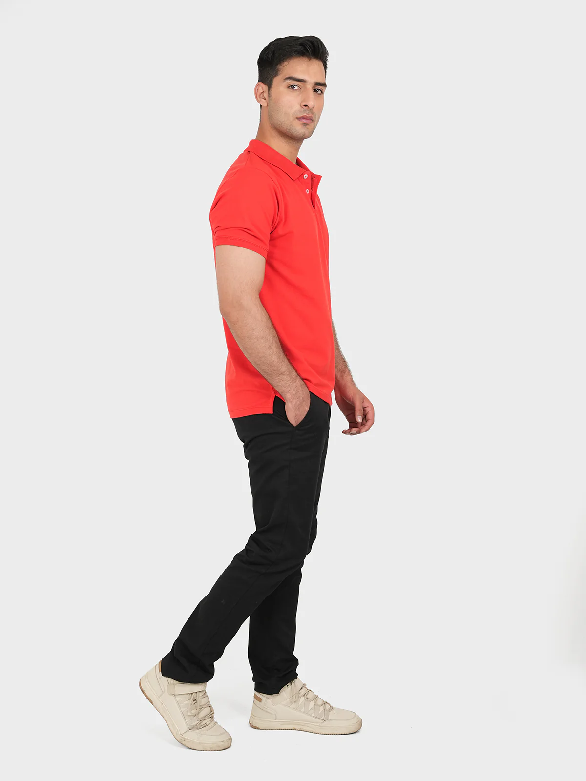 "MELKER" Summer Regular Fit Polo Shirt - Image 2