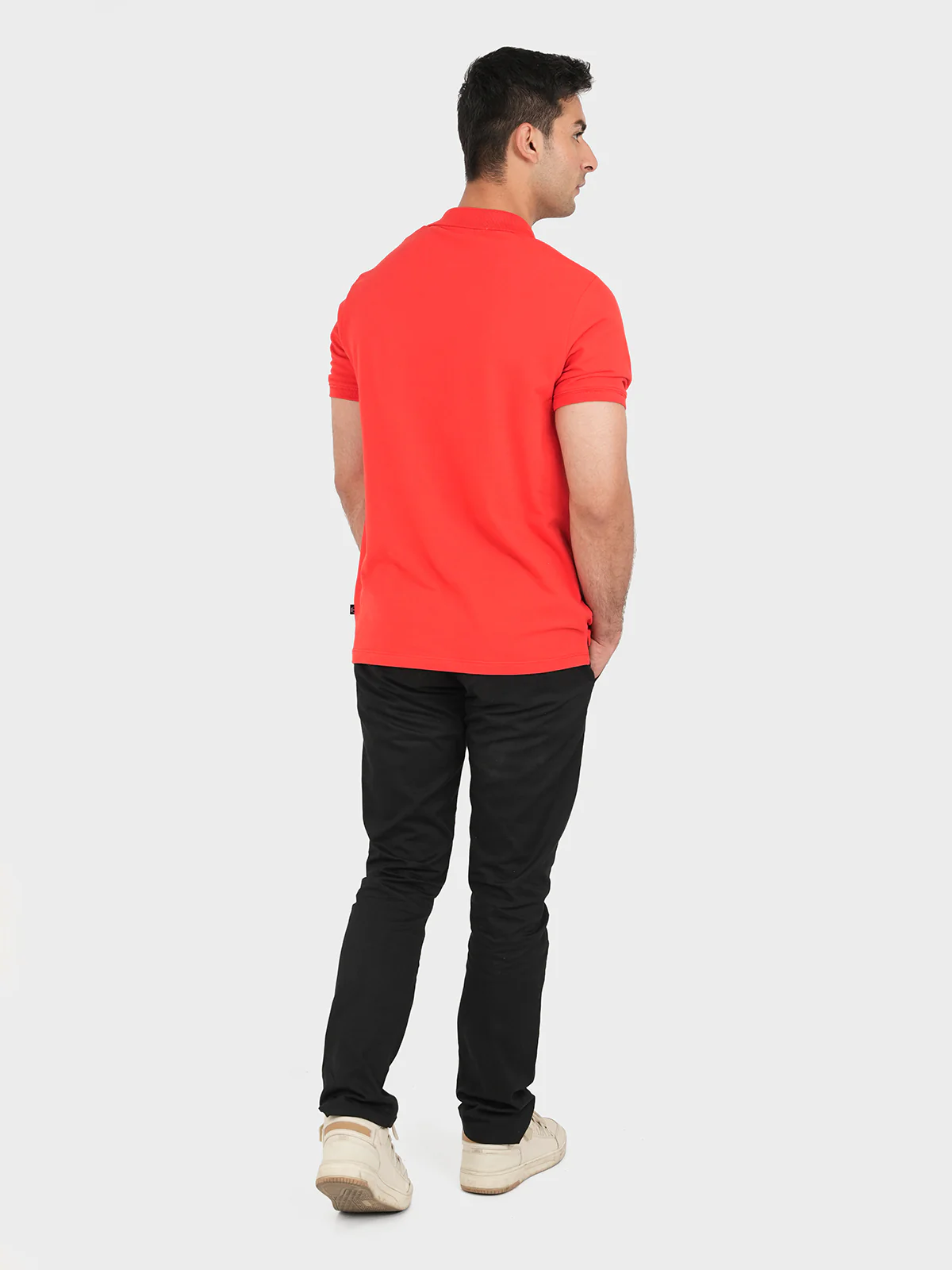 "MELKER" Summer Regular Fit Polo Shirt - Image 3