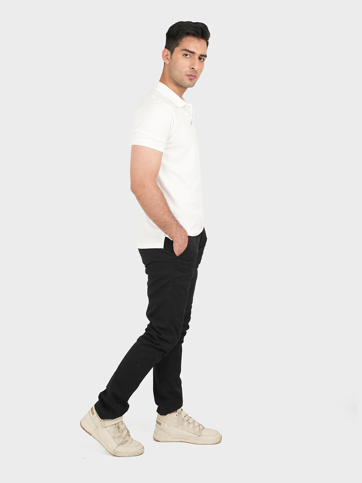 "MELKER" Summer Regular Fit Polo Shirt - Image 2