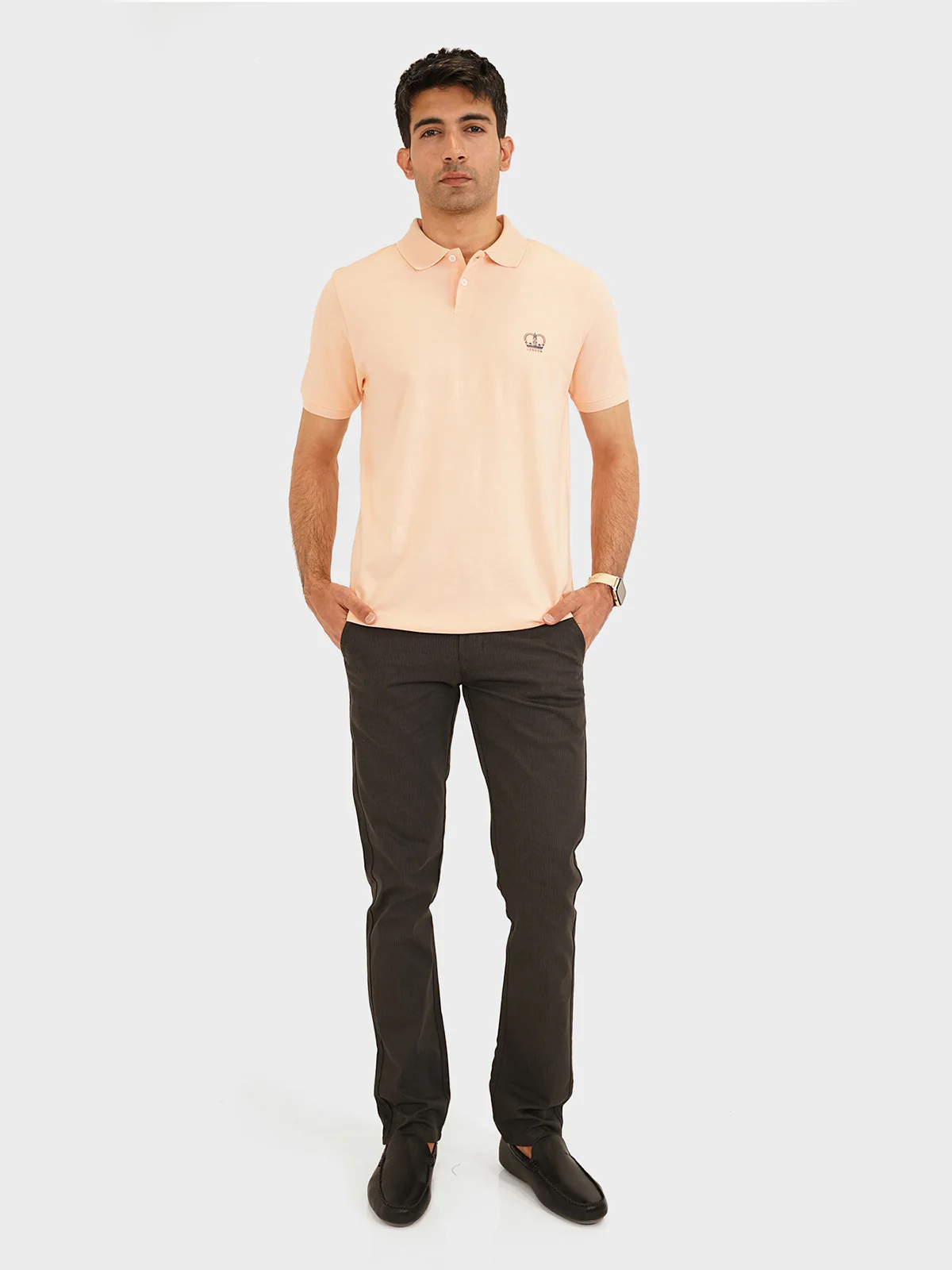 "MELKER" Summer Regular Fit Polo Shirt