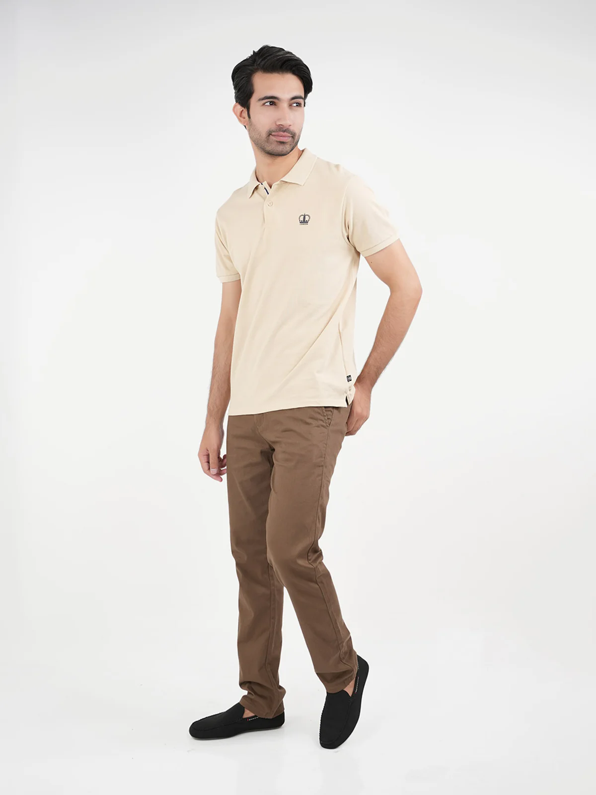 "MELKER" Summer Slim Fit Polo Shirt - Image 2