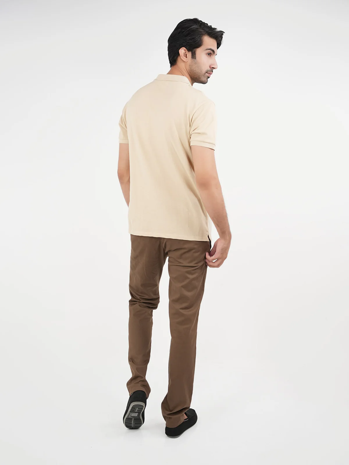 "MELKER" Summer Slim Fit Polo Shirt - Image 4