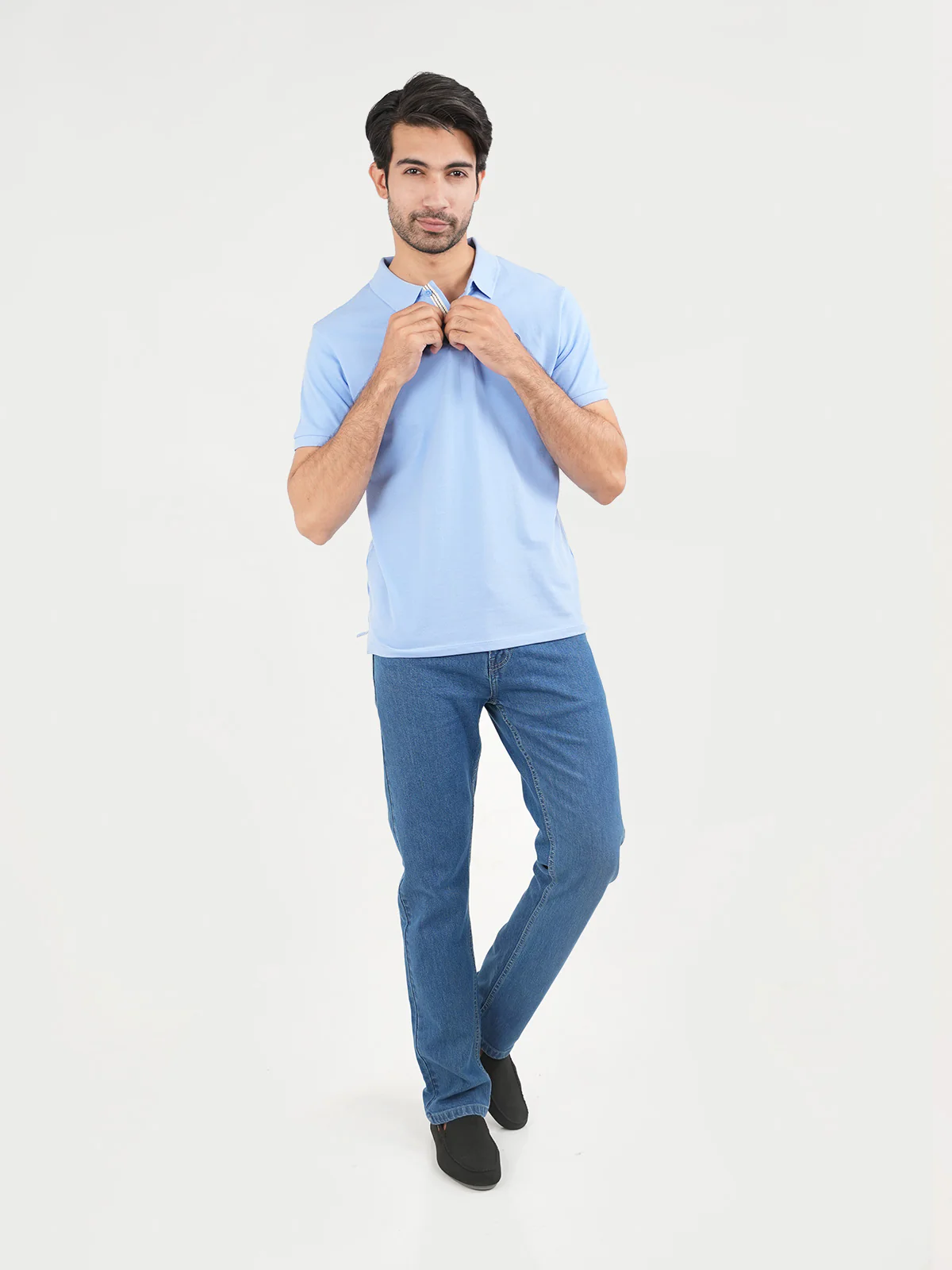 "MELKER" Summer Slim Fit Polo Shirt - Image 2