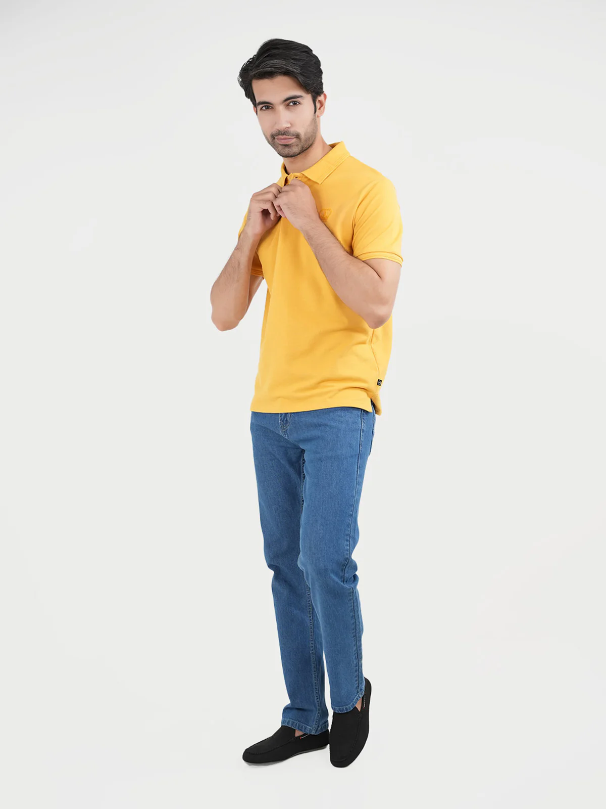 "MELKER" Summer Slim Fit Polo Shirt - Image 2