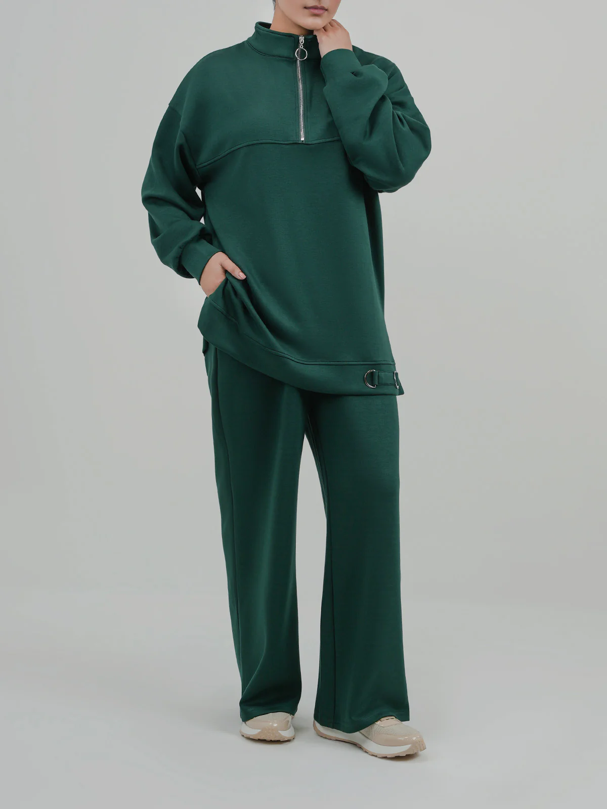 "MELODY" Regular Fit Fleece Co-Ord Set