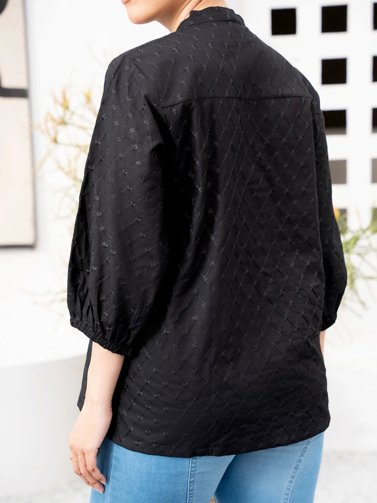 "MELVIN" Basic Regular Fit Cotton Top - Image 5