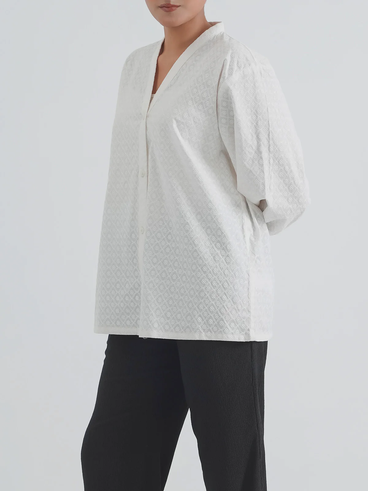 "MELVIN" Basic Regular Fit Cotton Top - Image 4
