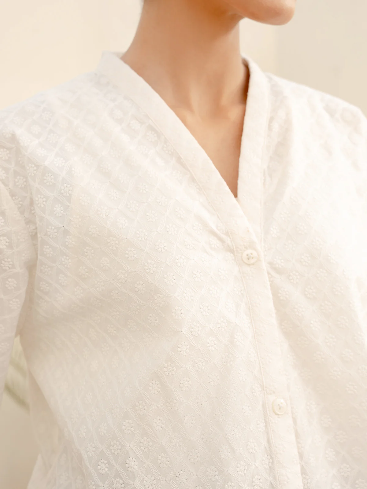 "MELVIN" Basic Regular Fit Cotton Top - Image 6