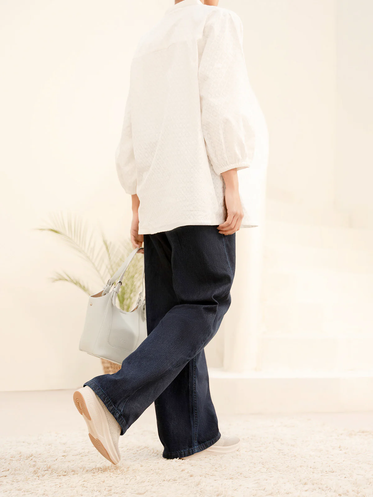 "MELVIN" Basic Regular Fit Cotton Top - Image 9