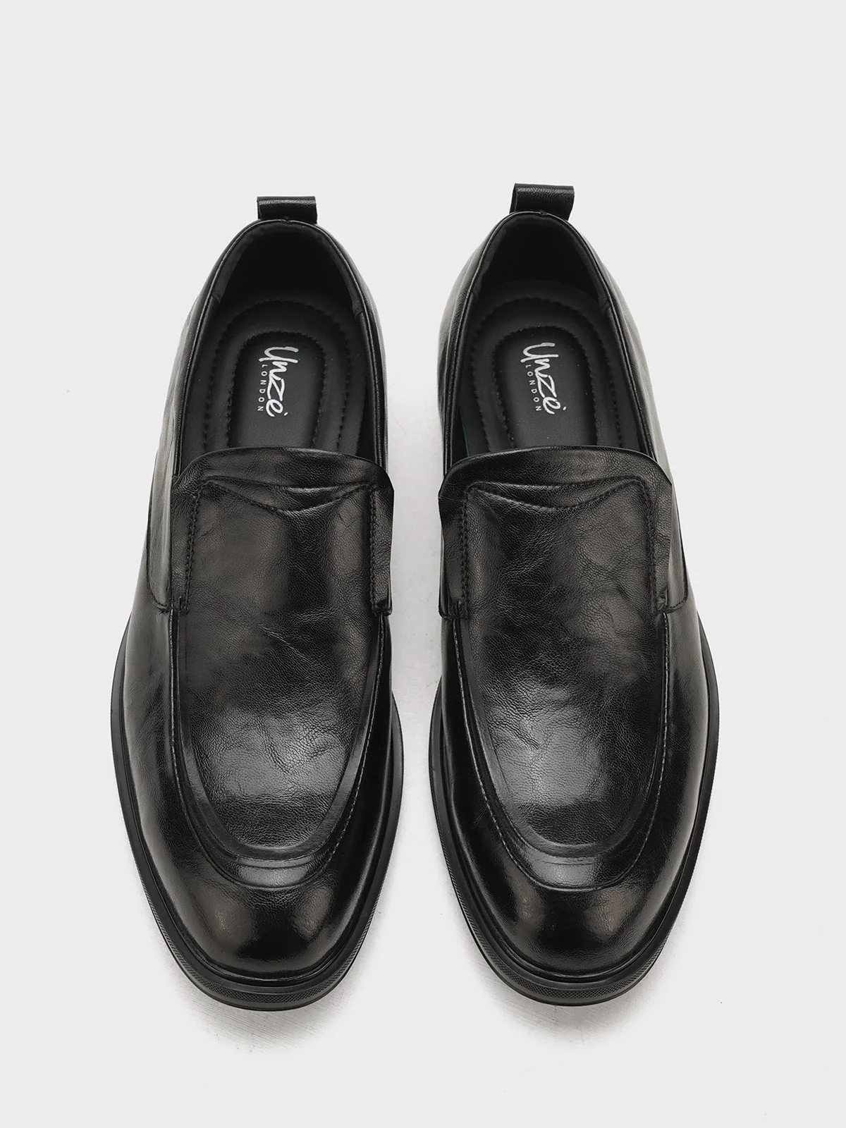 Men "AARAV" Durab Leleather Slip On Formals - Image 9
