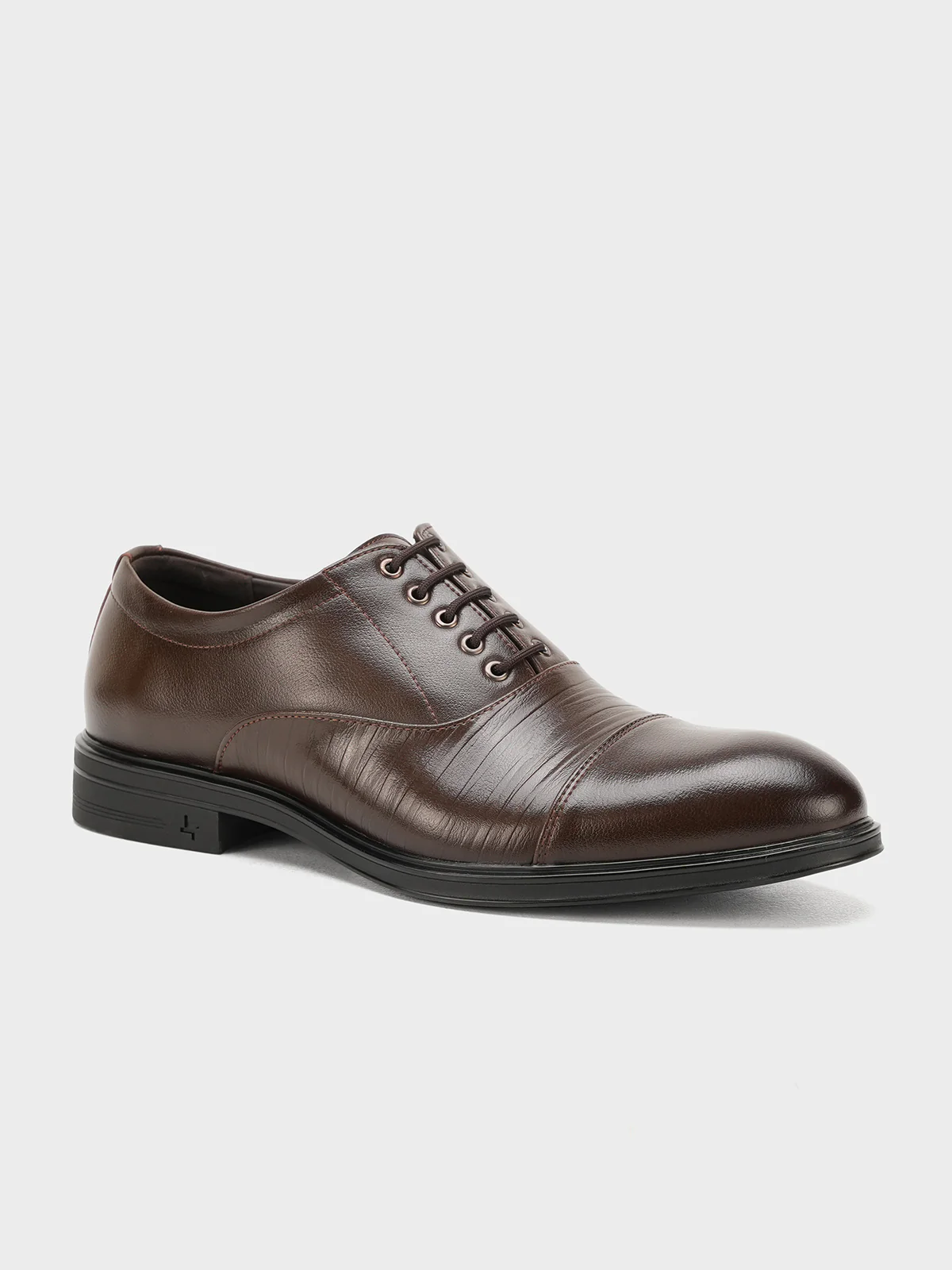 Men "AARNA" Elegant Leather Formal Shoes - Image 2