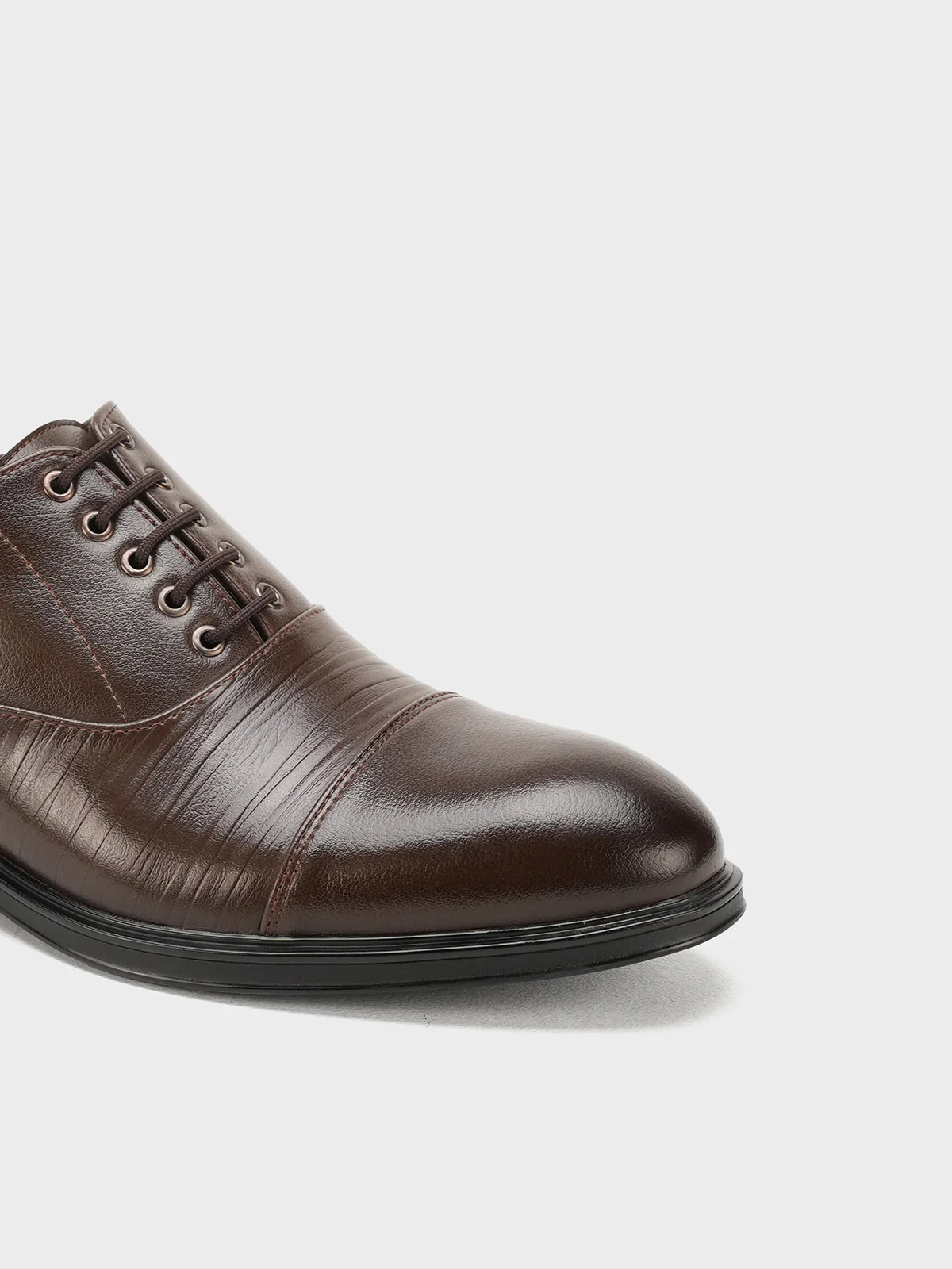 Men "AARNA" Elegant Leather Formal Shoes - Image 7
